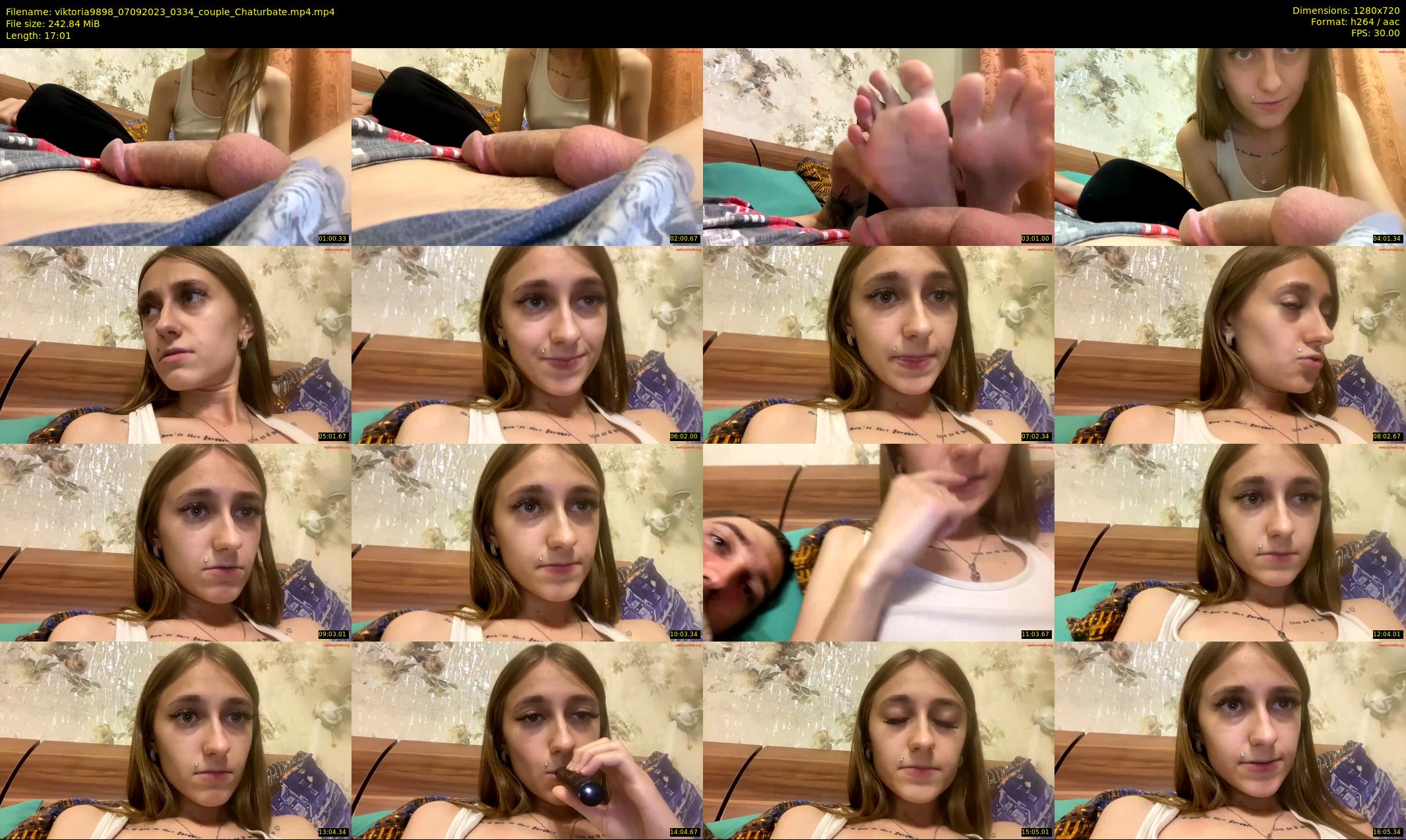 viktoria9898 — 18 minute Chaturbate couple cam show recording, 720p, Sep 7, 2023
