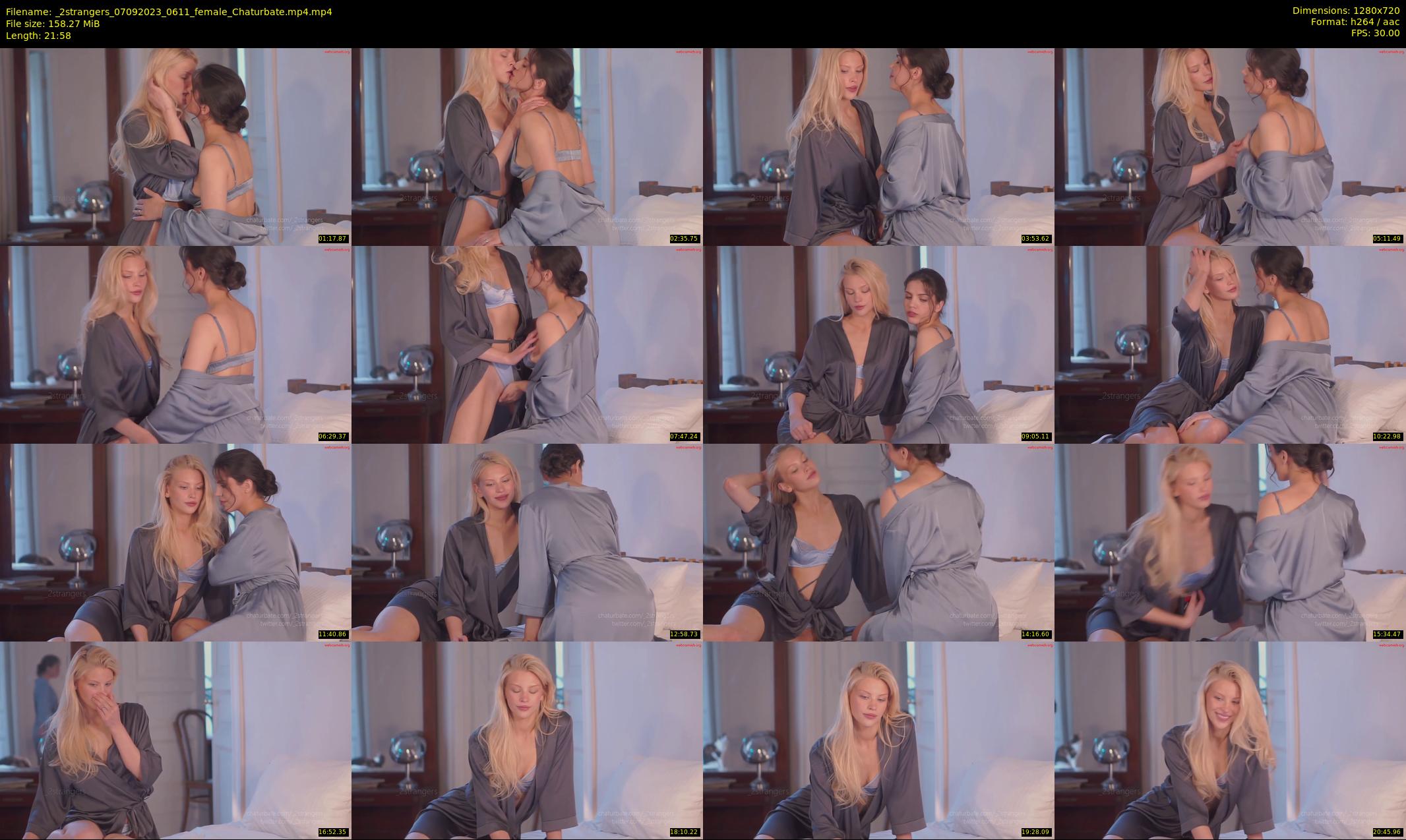 _2strangers — 22 minute Chaturbate couple cam show recording, 720p, Sep 7, 2023