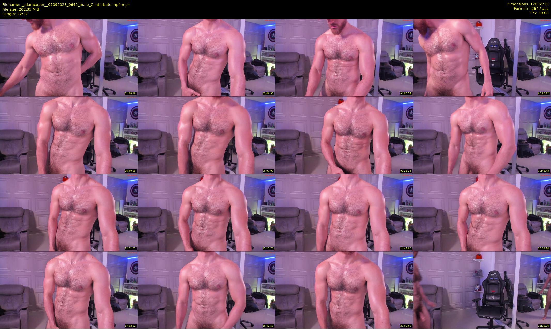 _adamcoper_ — 23 minute Chaturbate male cam show recording, 720p, Sep 7, 2023