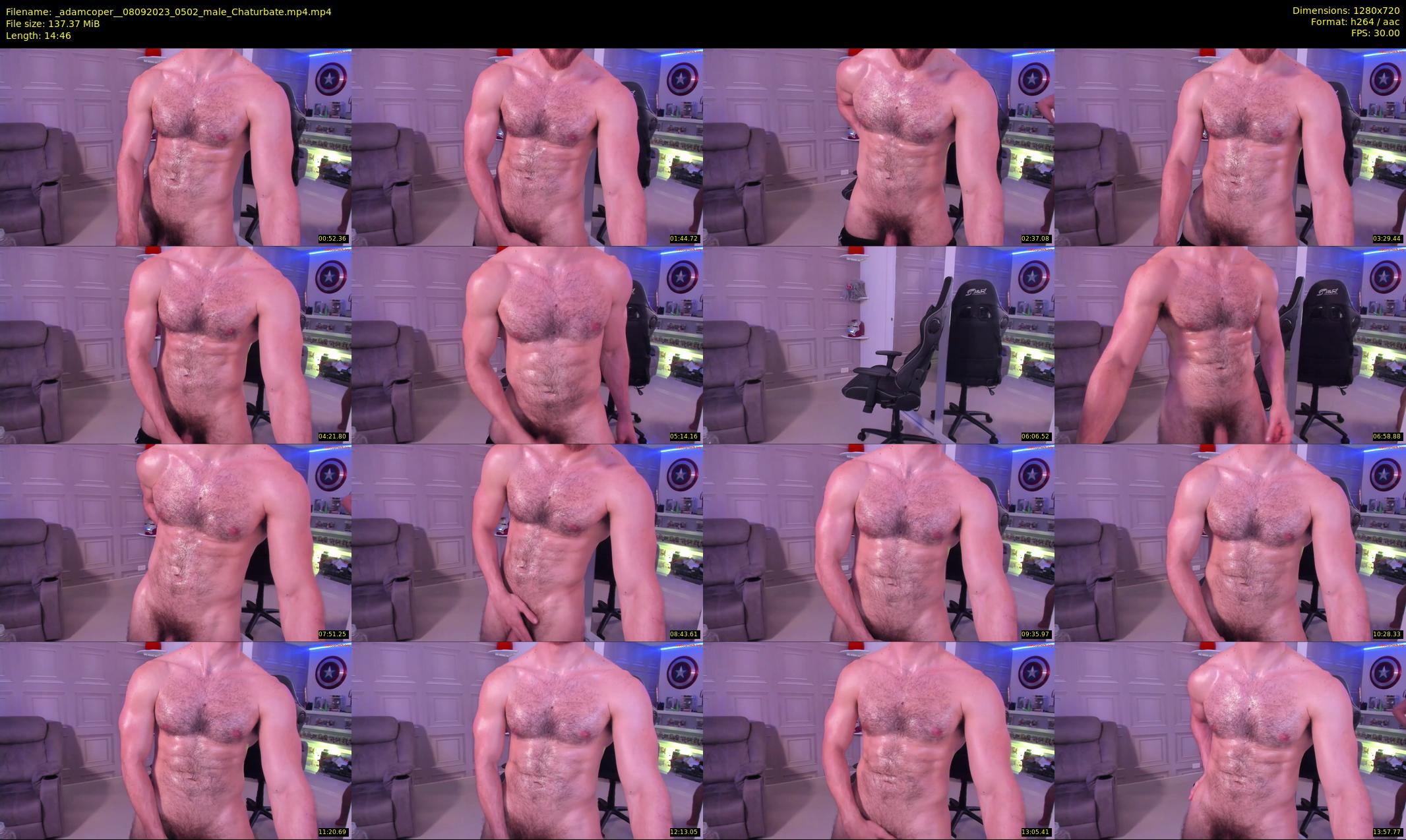 _adamcoper_ — 15 minute Chaturbate male cam show recording, 720p, Sep 8, 2023