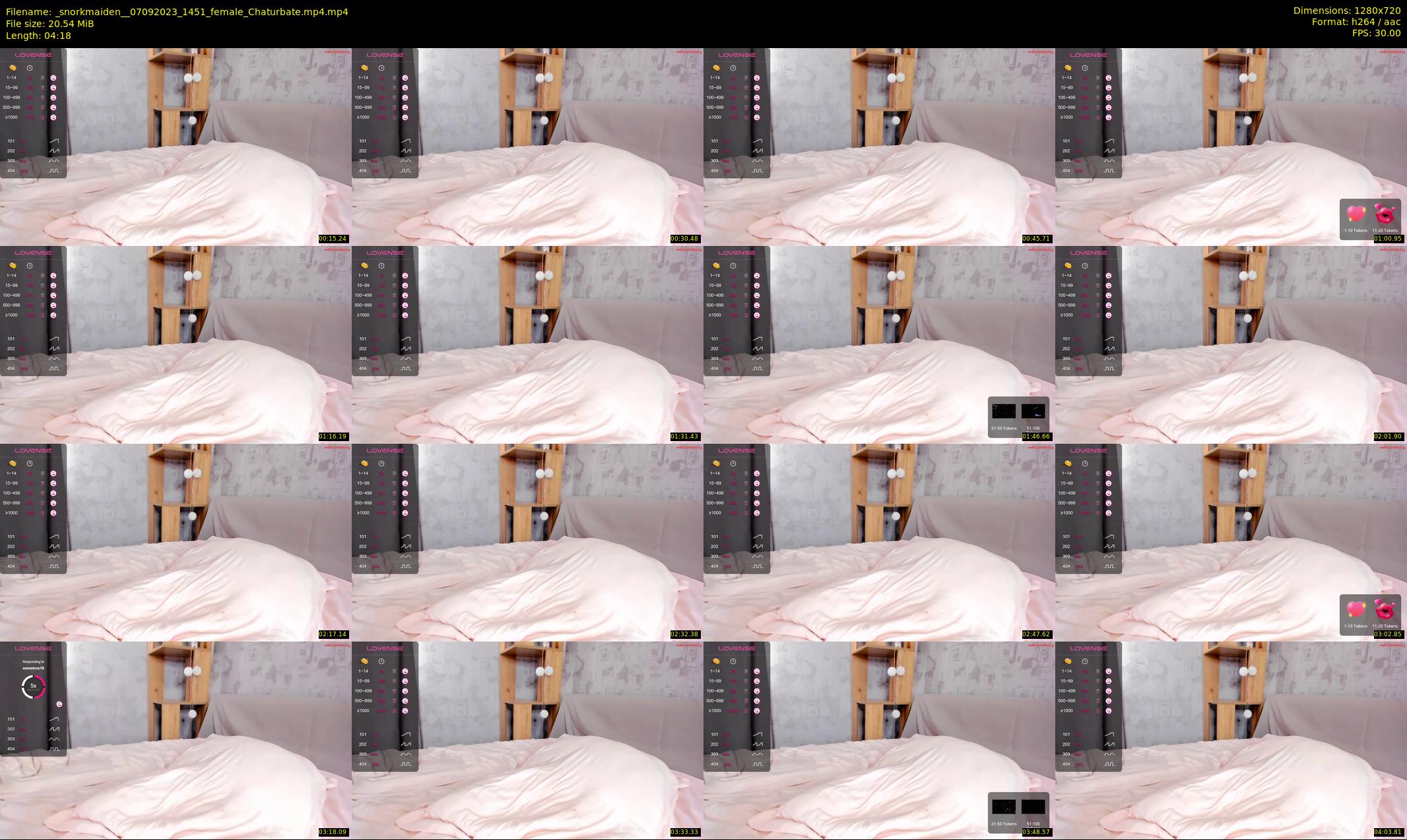 _snorkmaiden_ — 5 minute Chaturbate female cam show recording, 720p, Sep 7, 2023