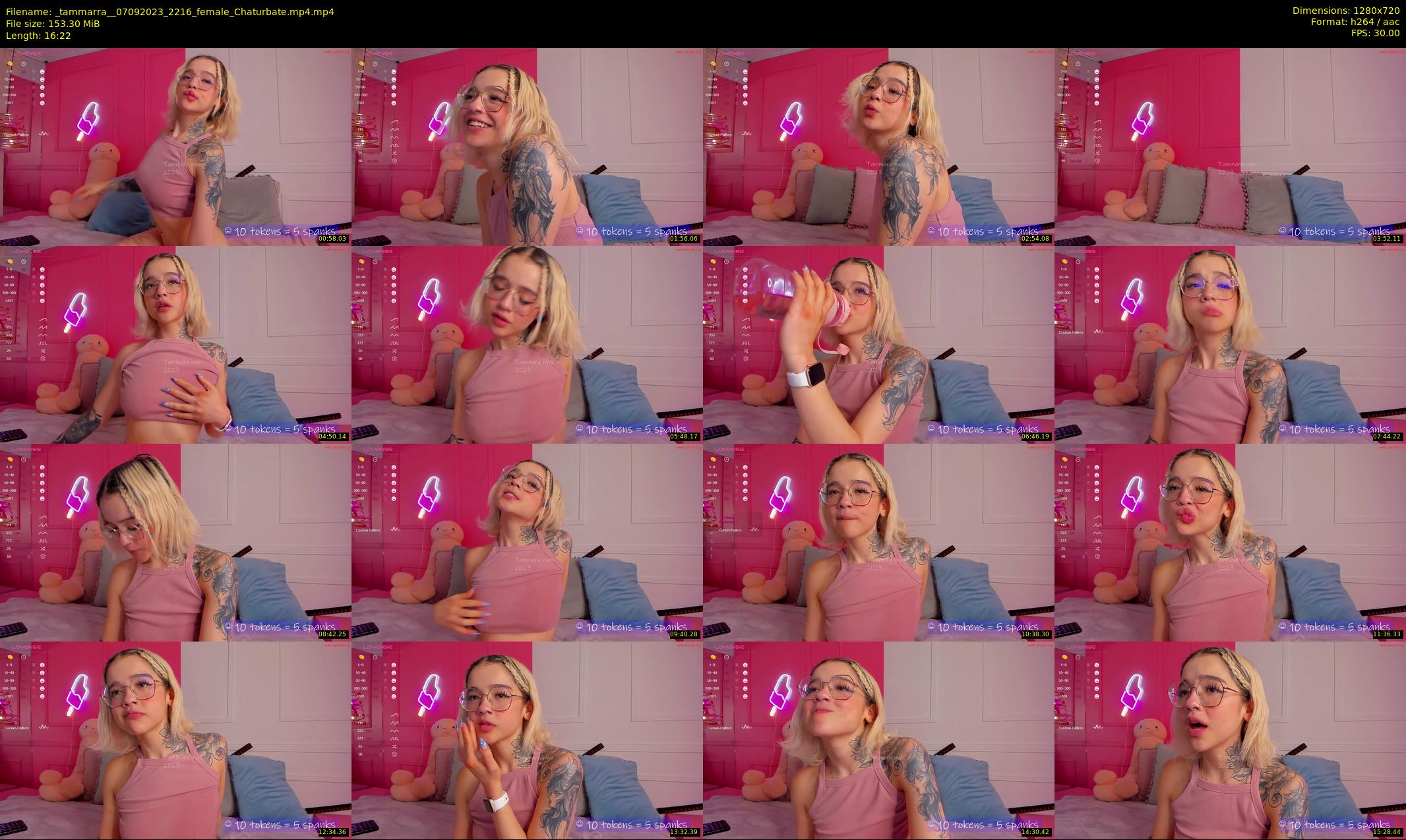 _tammarra_ — 17 minute Chaturbate female cam show recording, 720p, Sep 7, 2023
