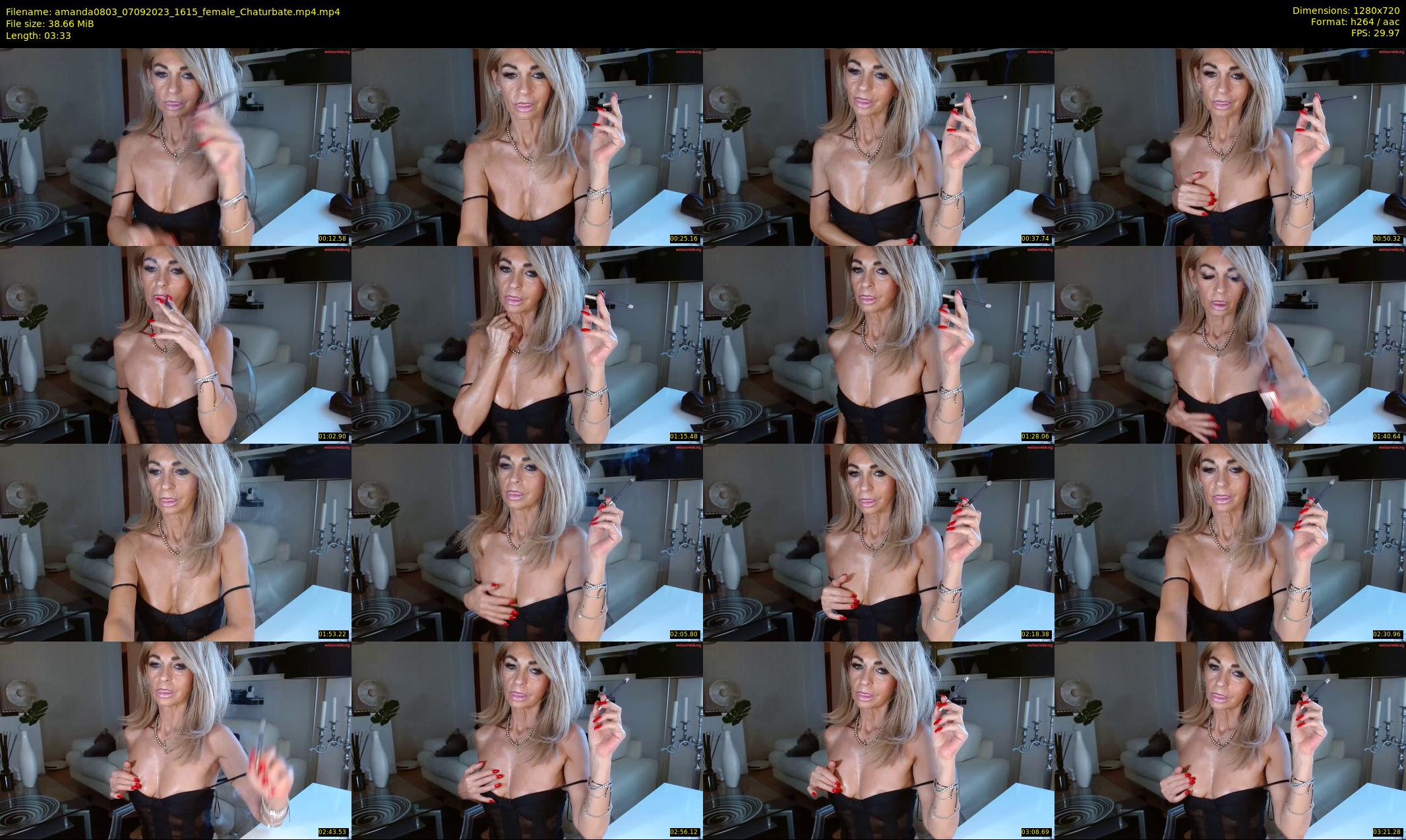 amanda0803 — 4 minute Chaturbate female cam show recording, 720p, Sep 7, 2023