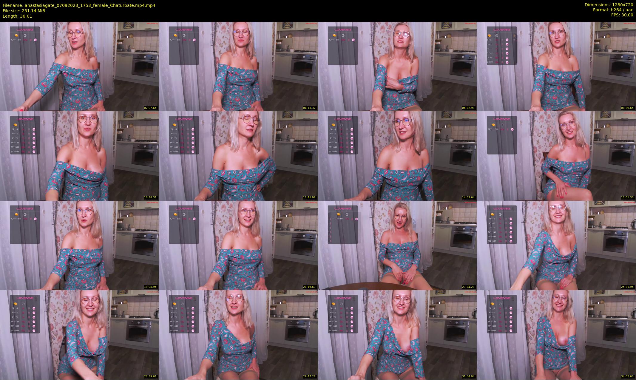 anastasiagate — 37 minute Chaturbate female cam show recording, 720p, Sep 7, 2023