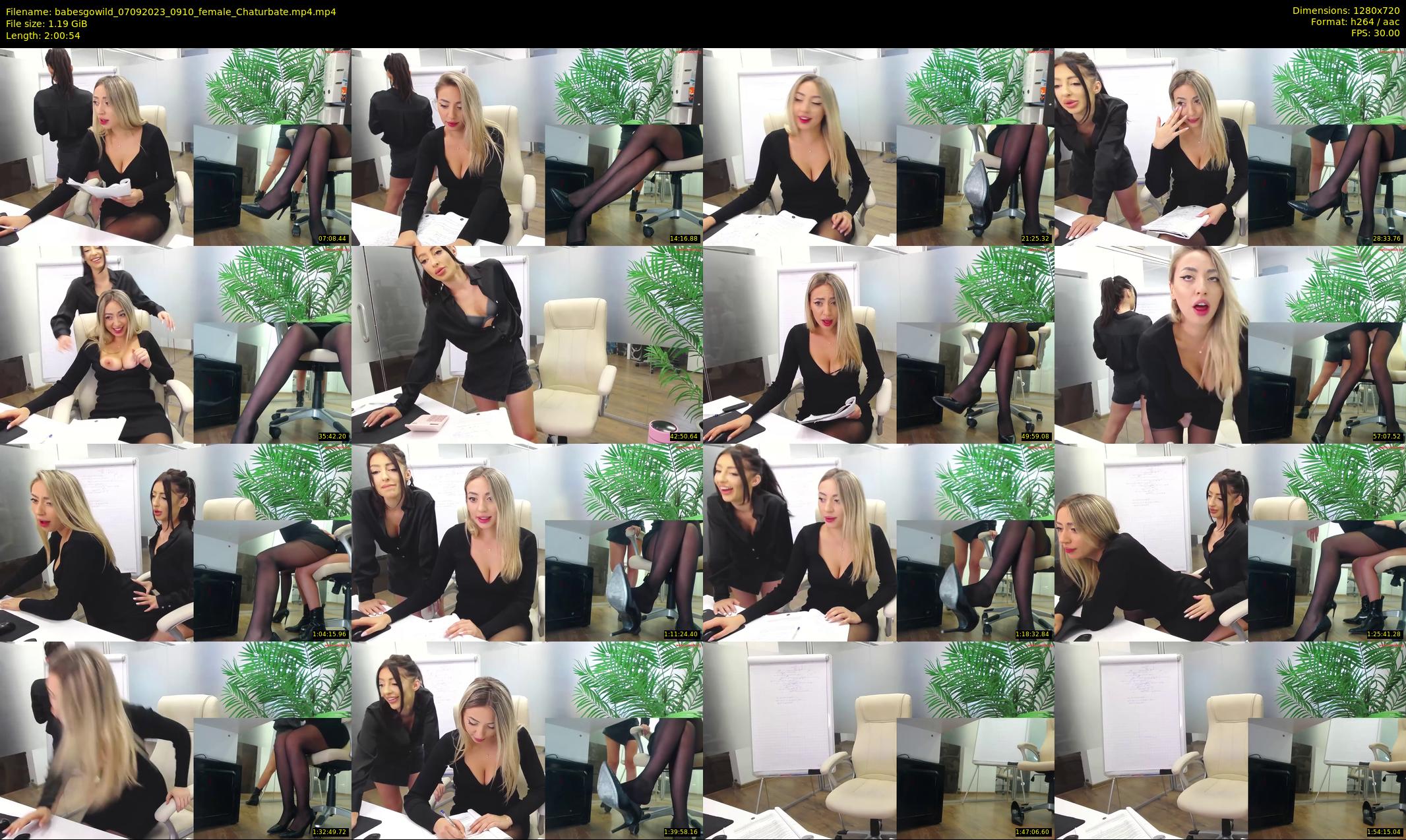 babesgowild — 121 minute Chaturbate couple cam show recording, 720p, Sep 7, 2023