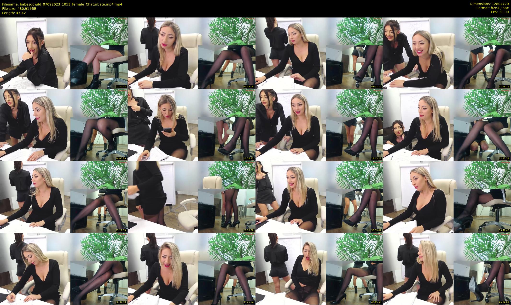 babesgowild — 48 minute Chaturbate couple cam show recording, 720p, Sep 7, 2023