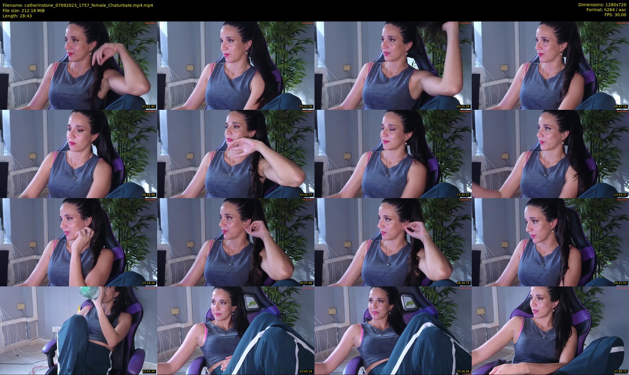 catherinstone — 29 minute Chaturbate female cam show recording, 720p, Sep 7, 2023