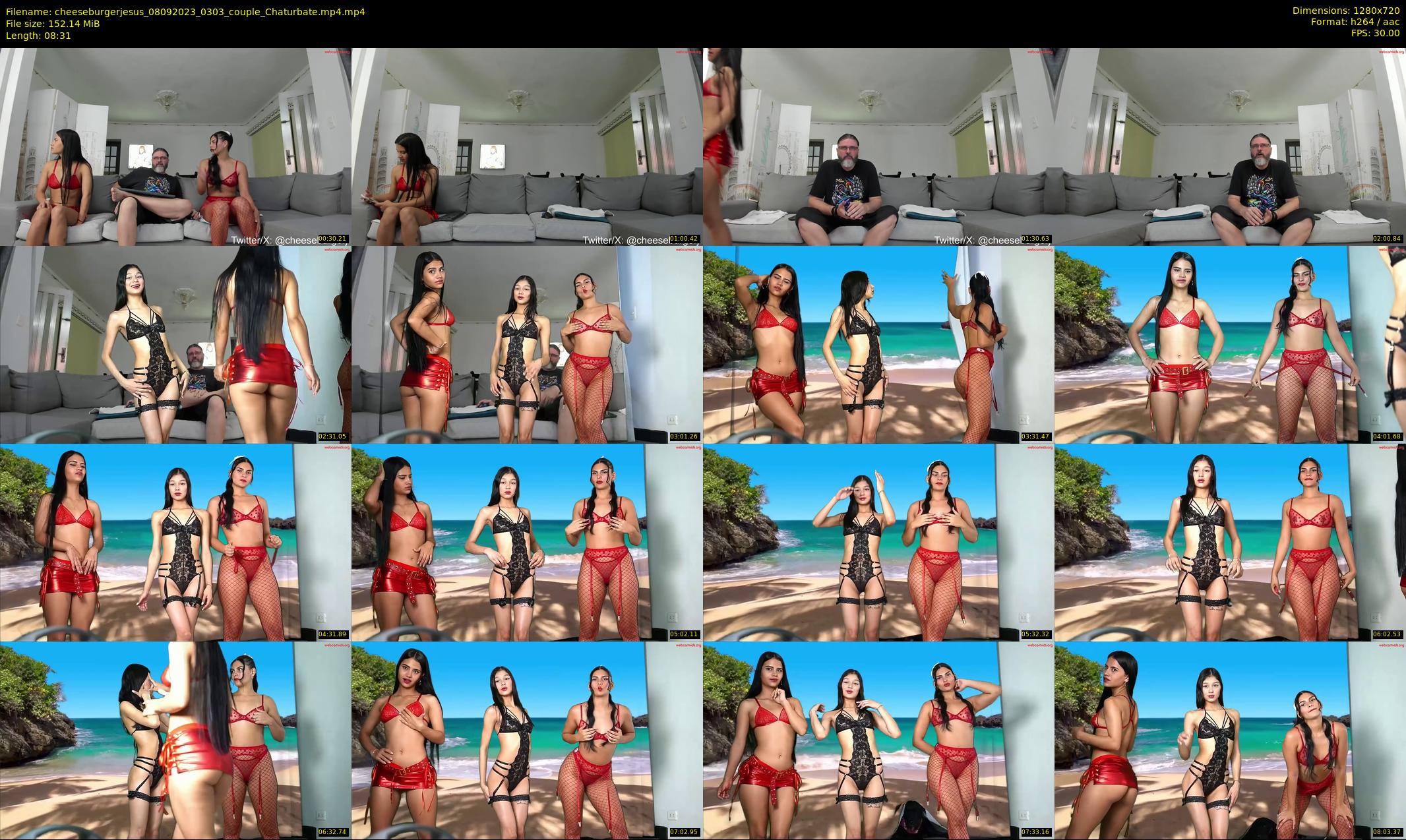 cheeseburgerjesus — 9 minute Chaturbate couple cam show recording, 720p, Sep 8, 2023