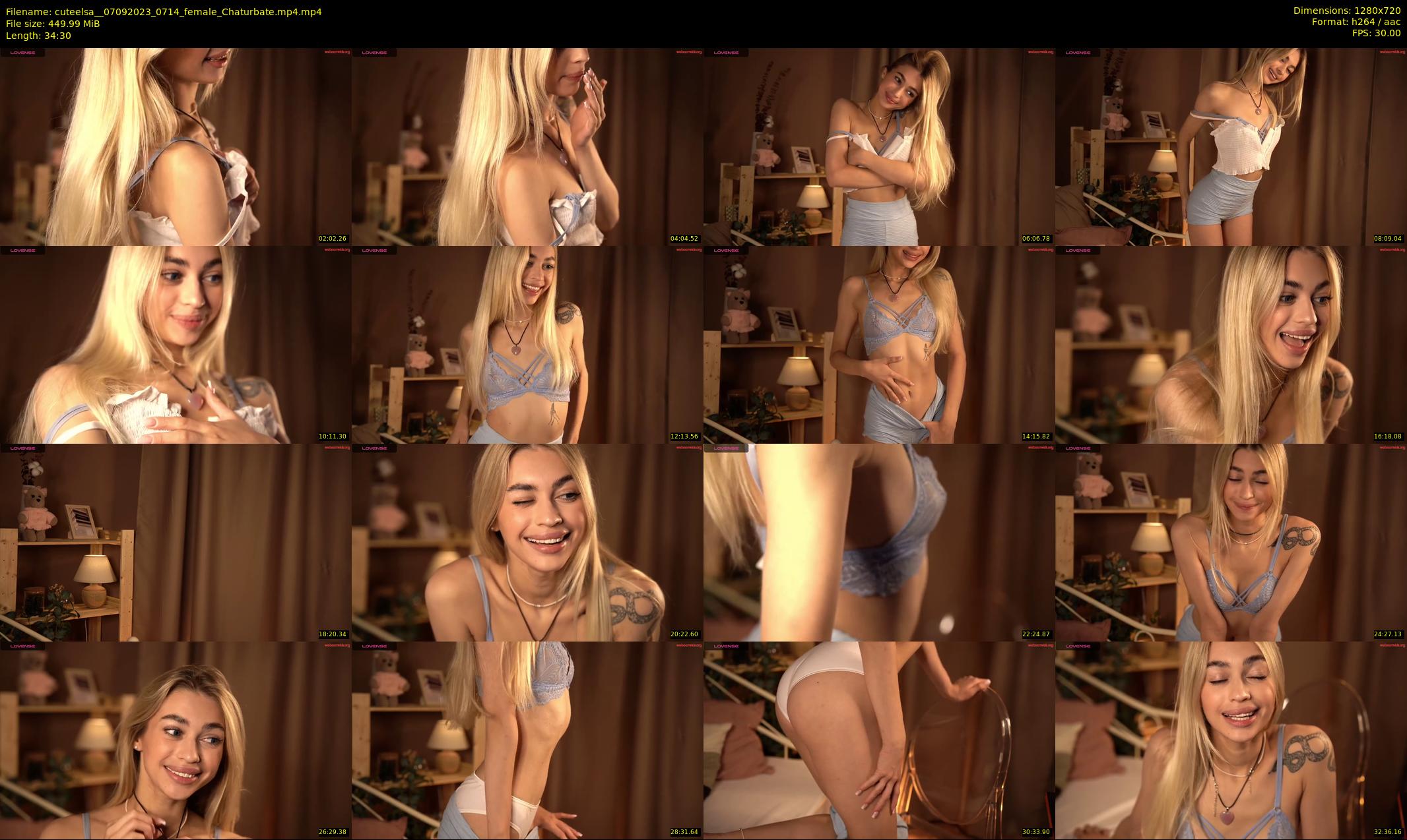 cuteelsa_ — 35 minute Chaturbate female cam show recording, 720p, Sep 7, 2023