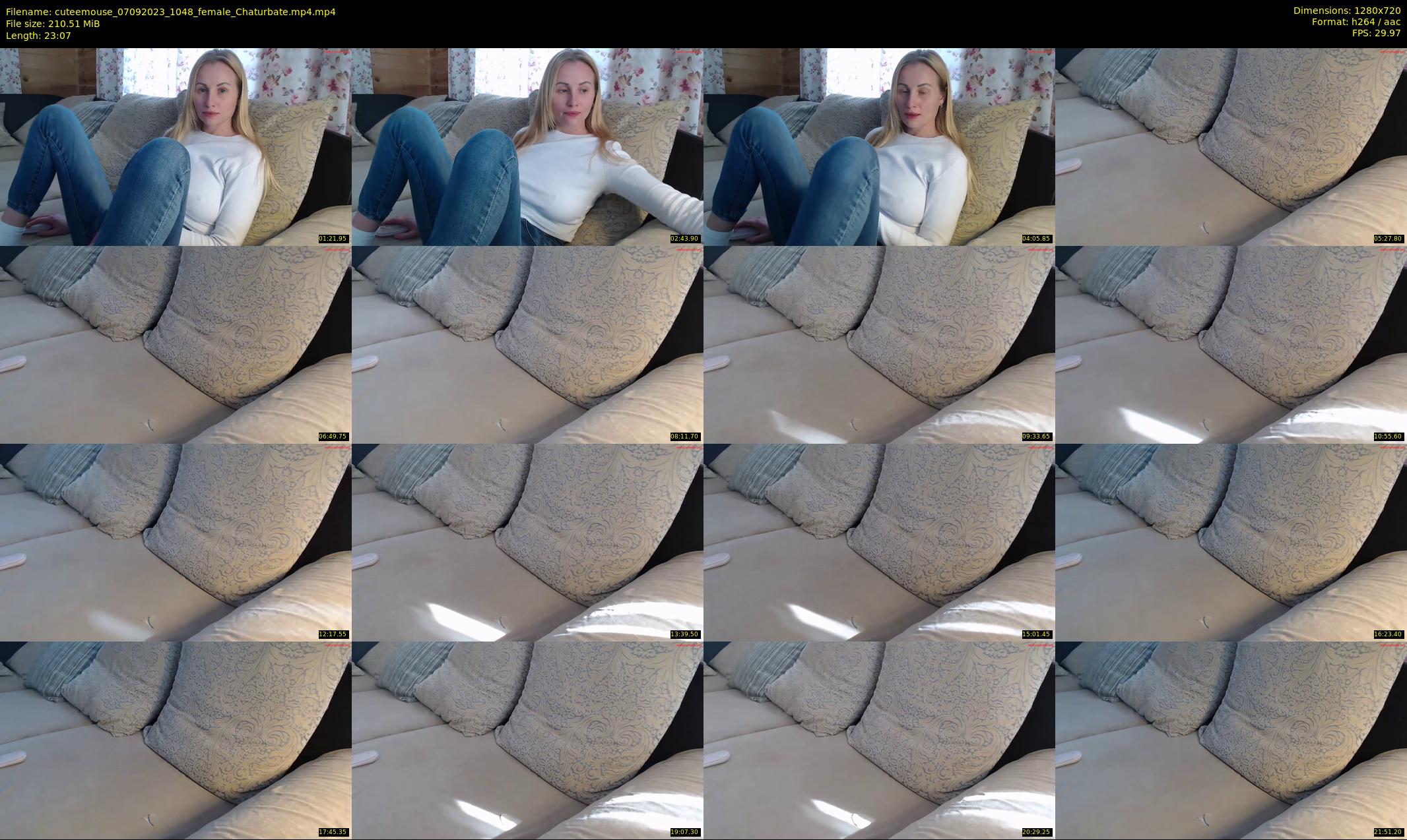 cuteemouse — 24 minute Chaturbate female cam show recording, 720p, Sep 7, 2023