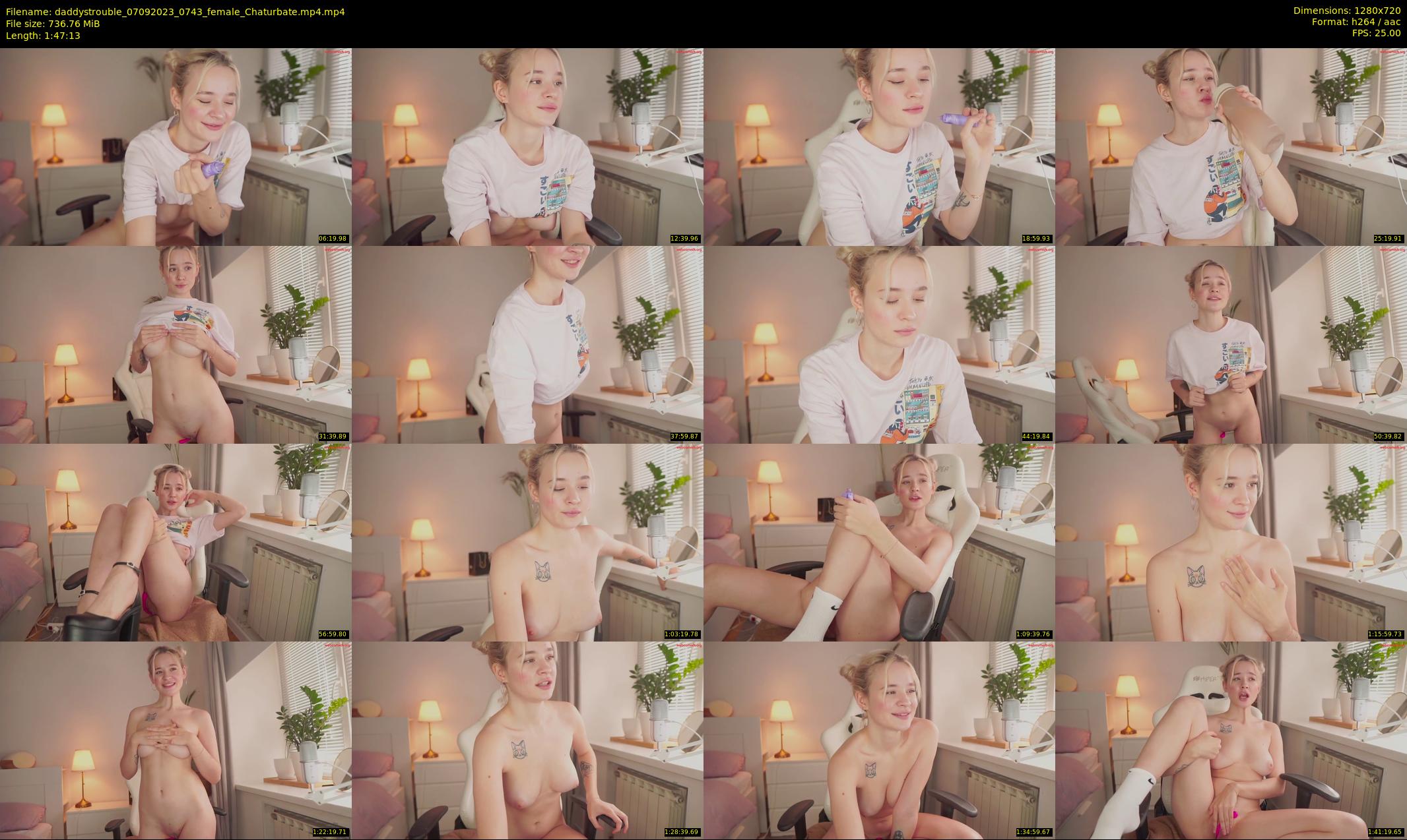 daddystrouble — 108 minute Chaturbate female cam show recording, 720p, Sep 7, 2023