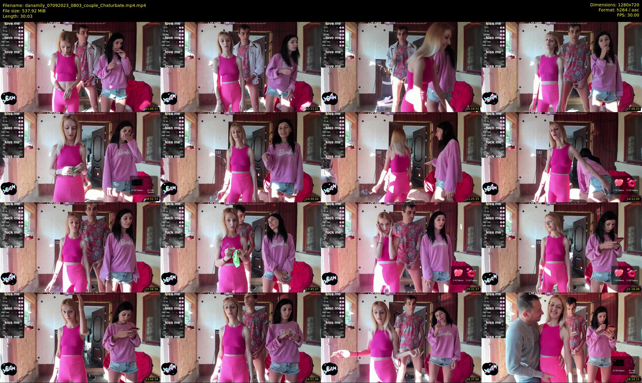 danamily — 31 minute Chaturbate female cam show recording, 720p, Sep 7, 2023