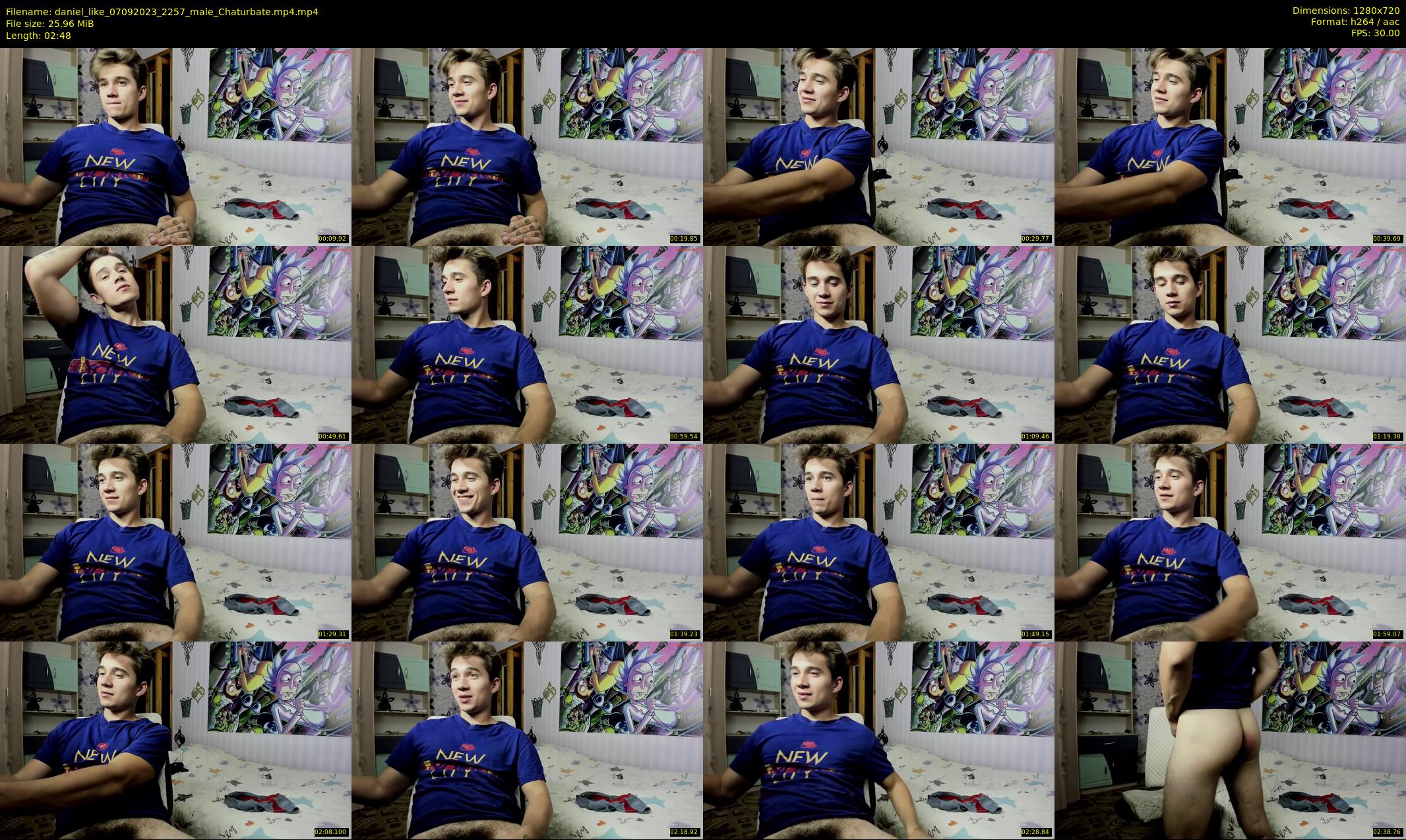 daniel_like — 3 minute Chaturbate male cam show recording, 720p, Sep 7, 2023
