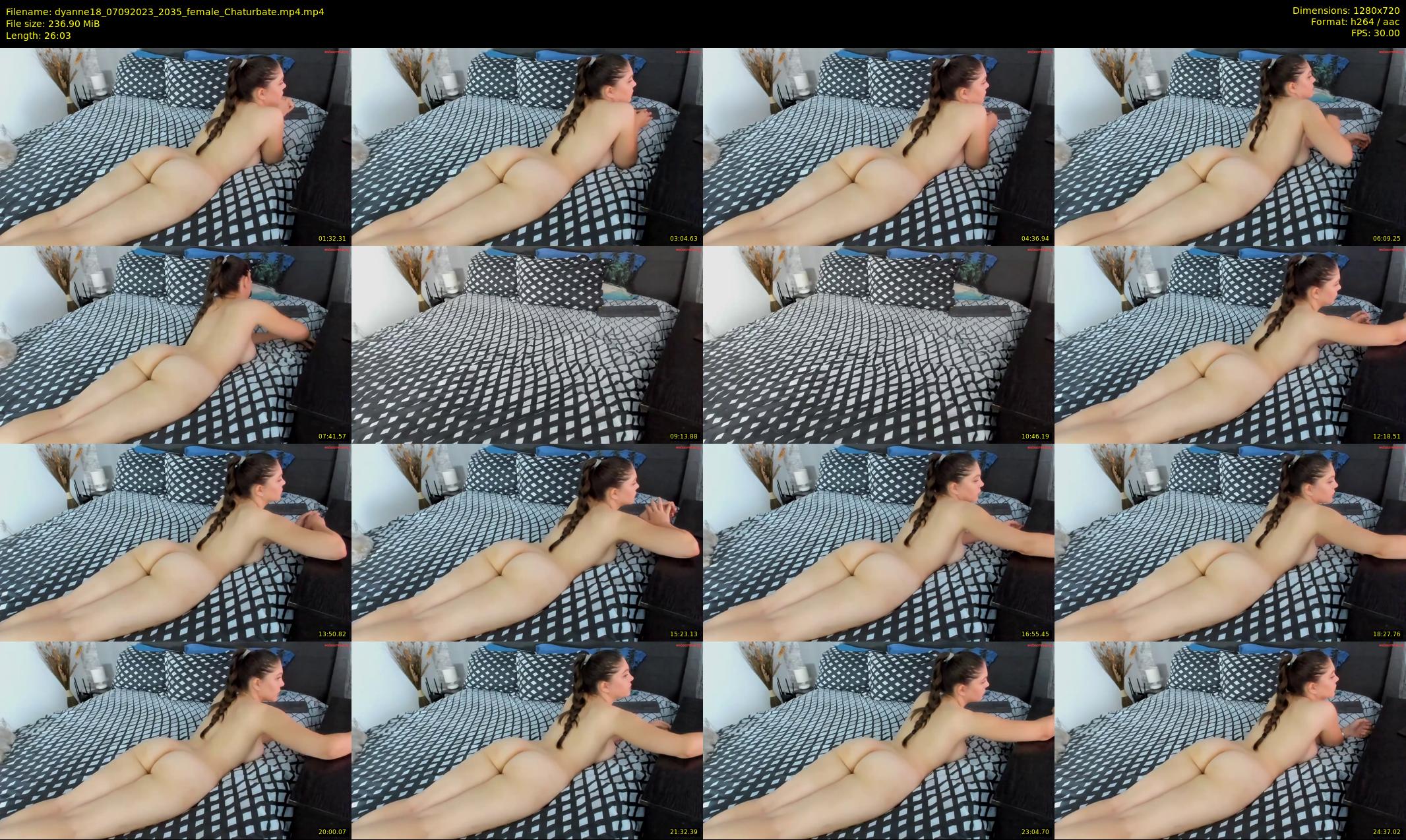 dyanne18 — 27 minute Chaturbate female cam show recording, 720p, Sep 7, 2023