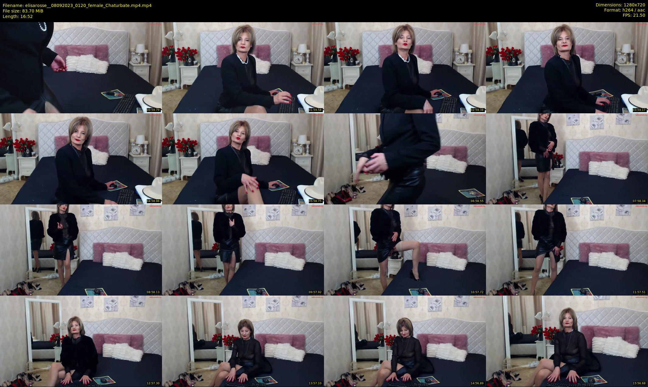 elisarosse_ — 17 minute Chaturbate female cam show recording, 720p, Sep 8, 2023