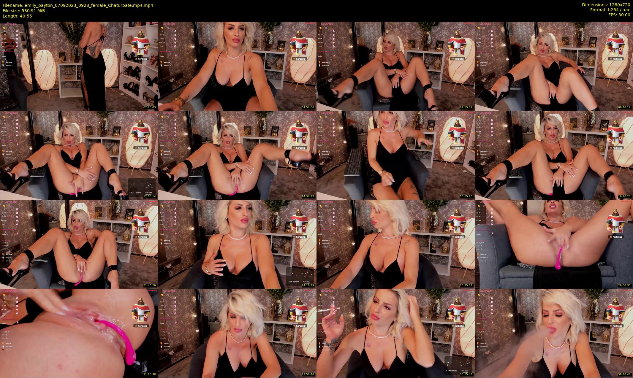 emily_payton — 41 minute Chaturbate female cam show recording, 720p, Sep 7, 2023