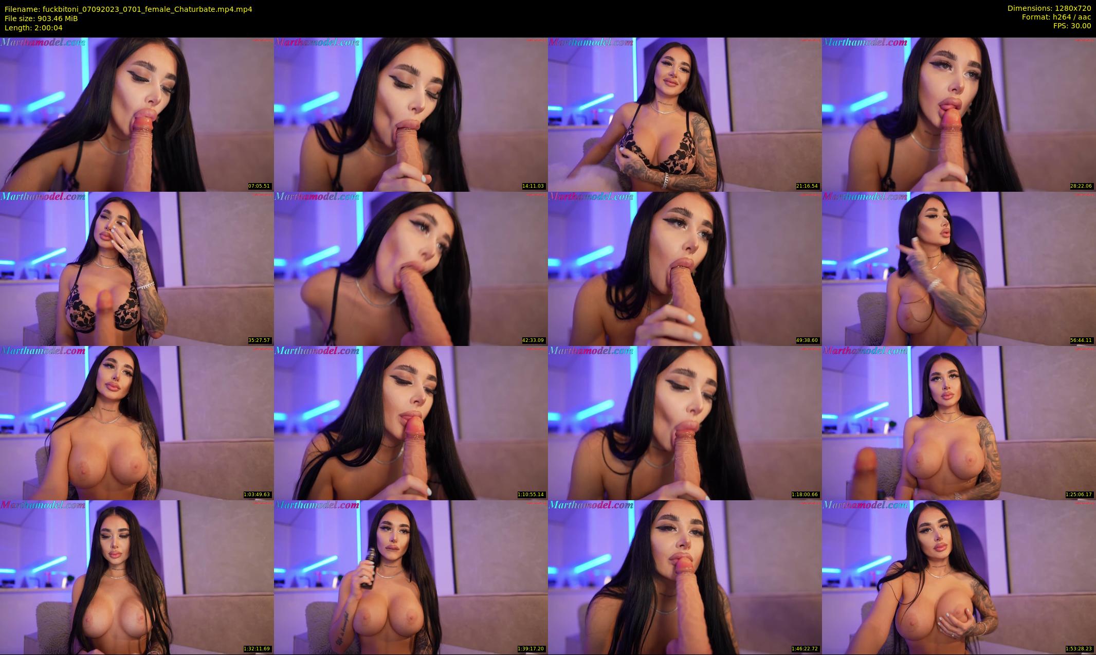 fuckbitoni — 121 minute Chaturbate couple cam show recording, 720p, Sep 7, 2023