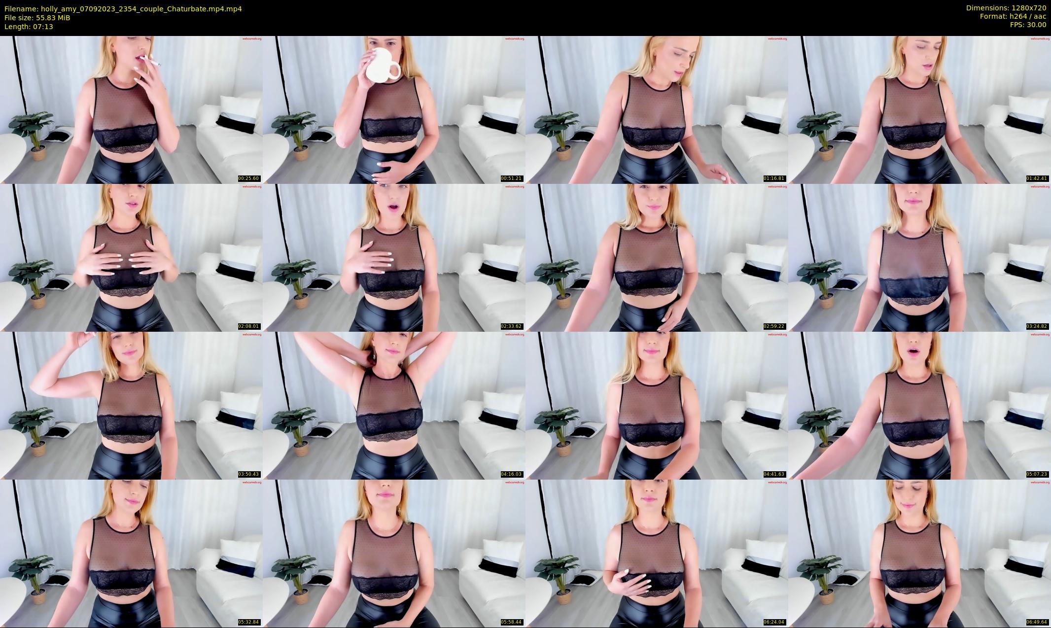 holly_amy — 8 minute Chaturbate couple cam show recording, 720p, Sep 7, 2023