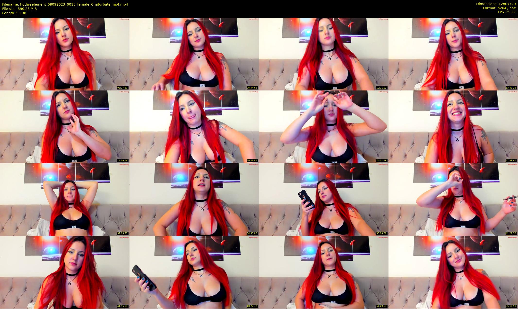 hotfireelement — 59 minute Chaturbate couple cam show recording, 720p, Sep 8, 2023