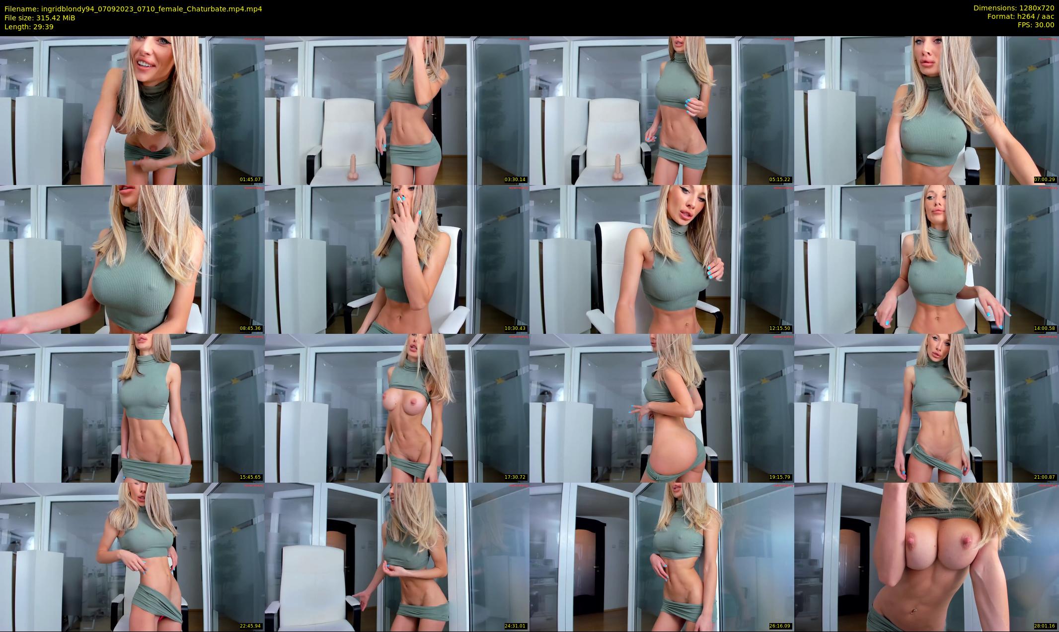 ingridblondy94 — 30 minute Chaturbate female cam show recording, 720p, Sep 7, 2023