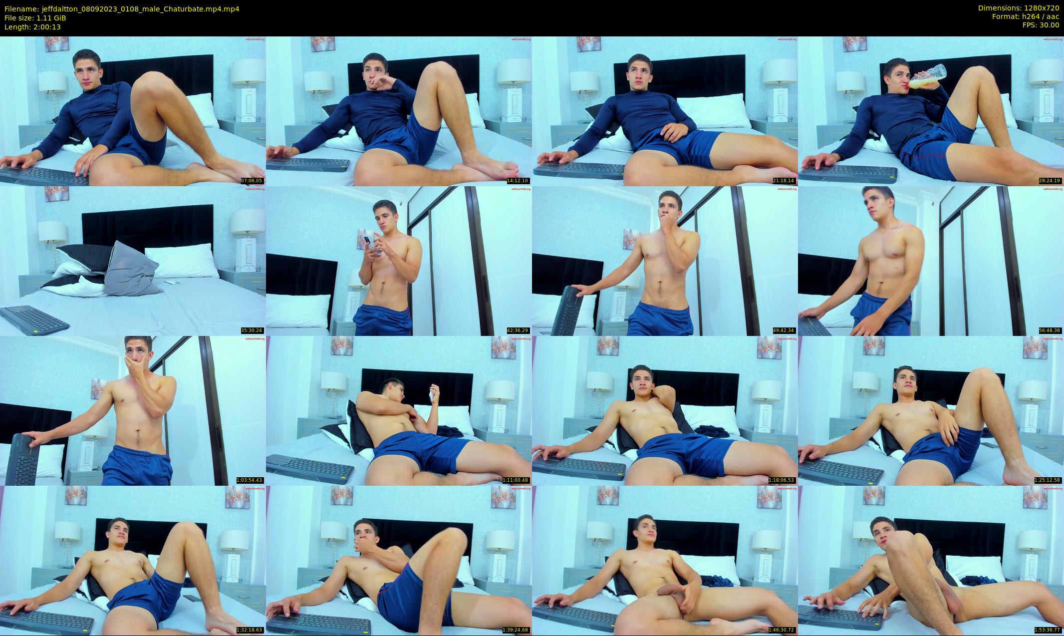 jeffdaltton — 121 minute Chaturbate male cam show recording, 720p, Sep 8, 2023