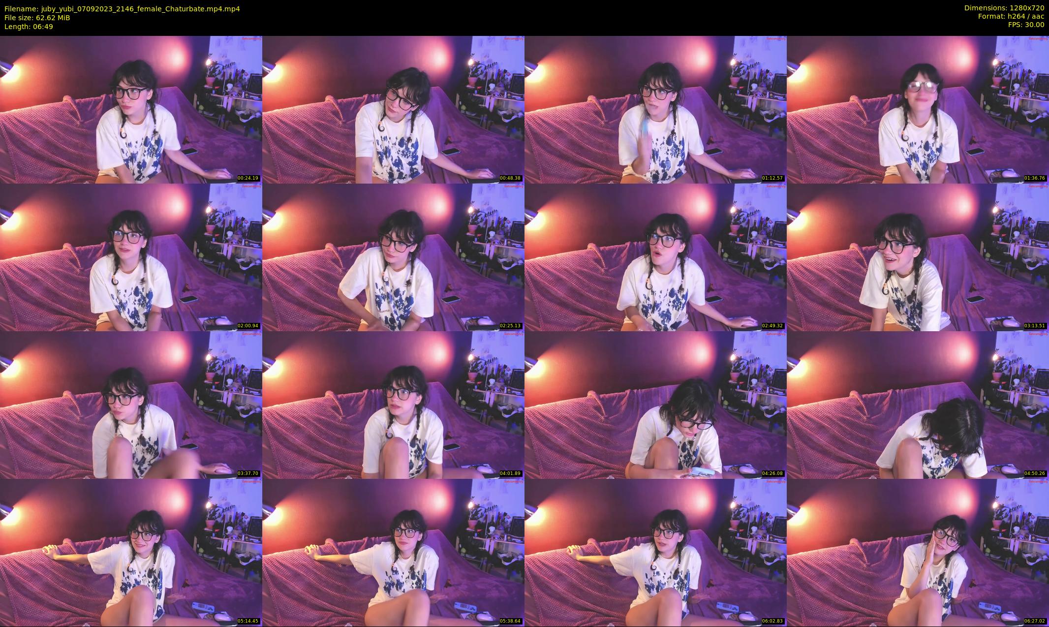juby_yubi — 7 minute Chaturbate female cam show recording, 720p, Sep 7, 2023