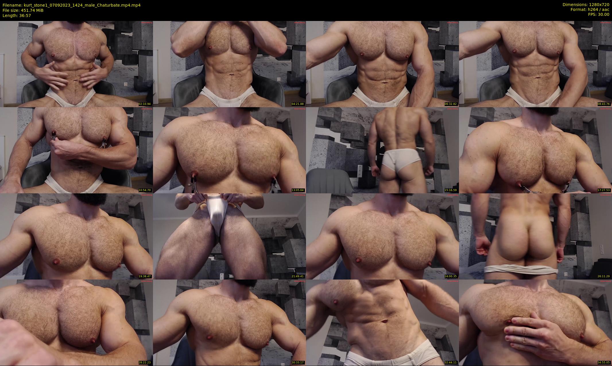 kurt_stone1 — 37 minute Chaturbate male cam show recording, 720p, Sep 7, 2023