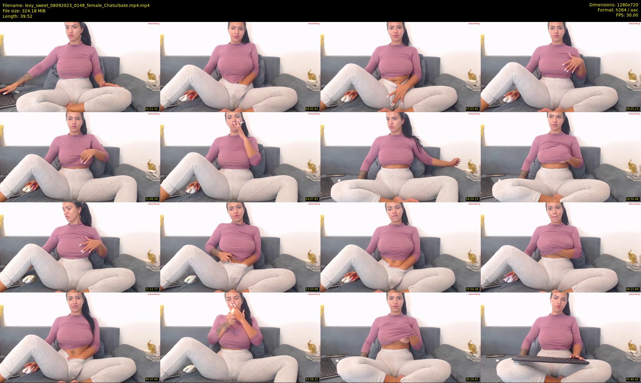 lexy_sweet — 40 minute Chaturbate female cam show recording, 720p, Sep 8, 2023