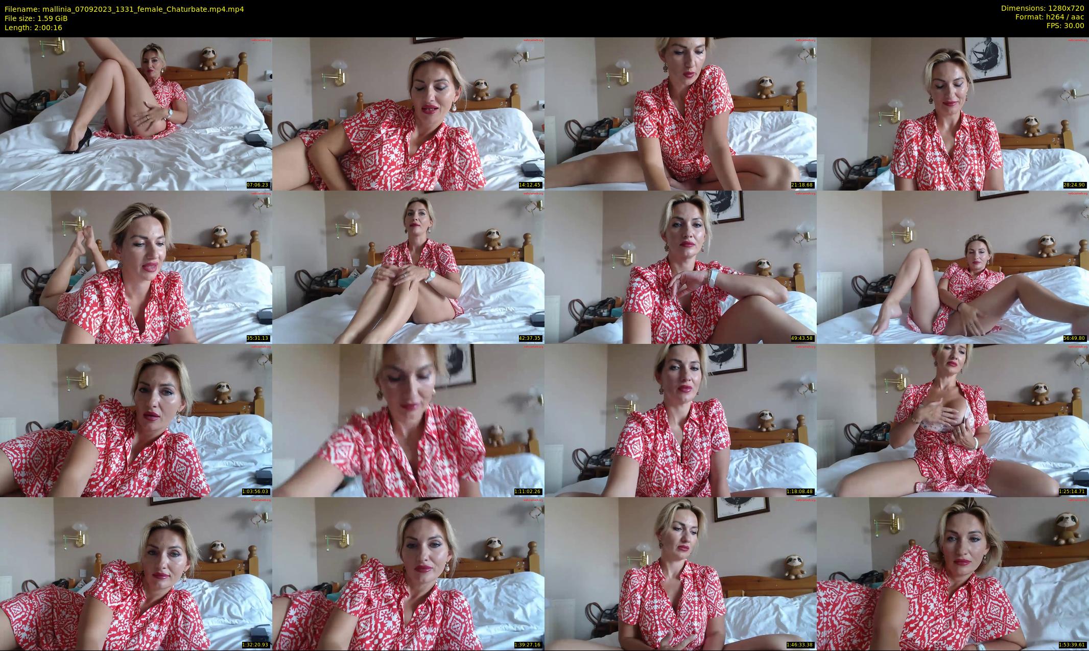 mallinia — 121 minute Chaturbate female cam show recording, 720p, Sep 7, 2023