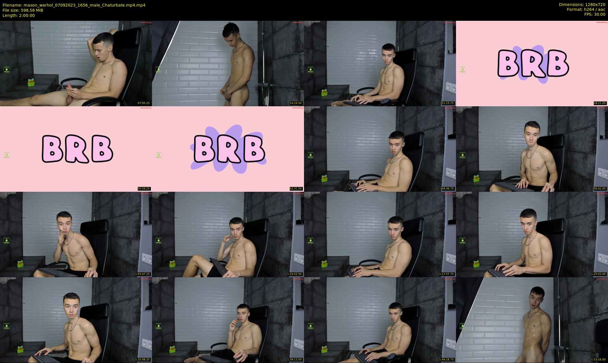 mason_warhol — 120 minute Chaturbate male cam show recording, 720p, Sep 7, 2023