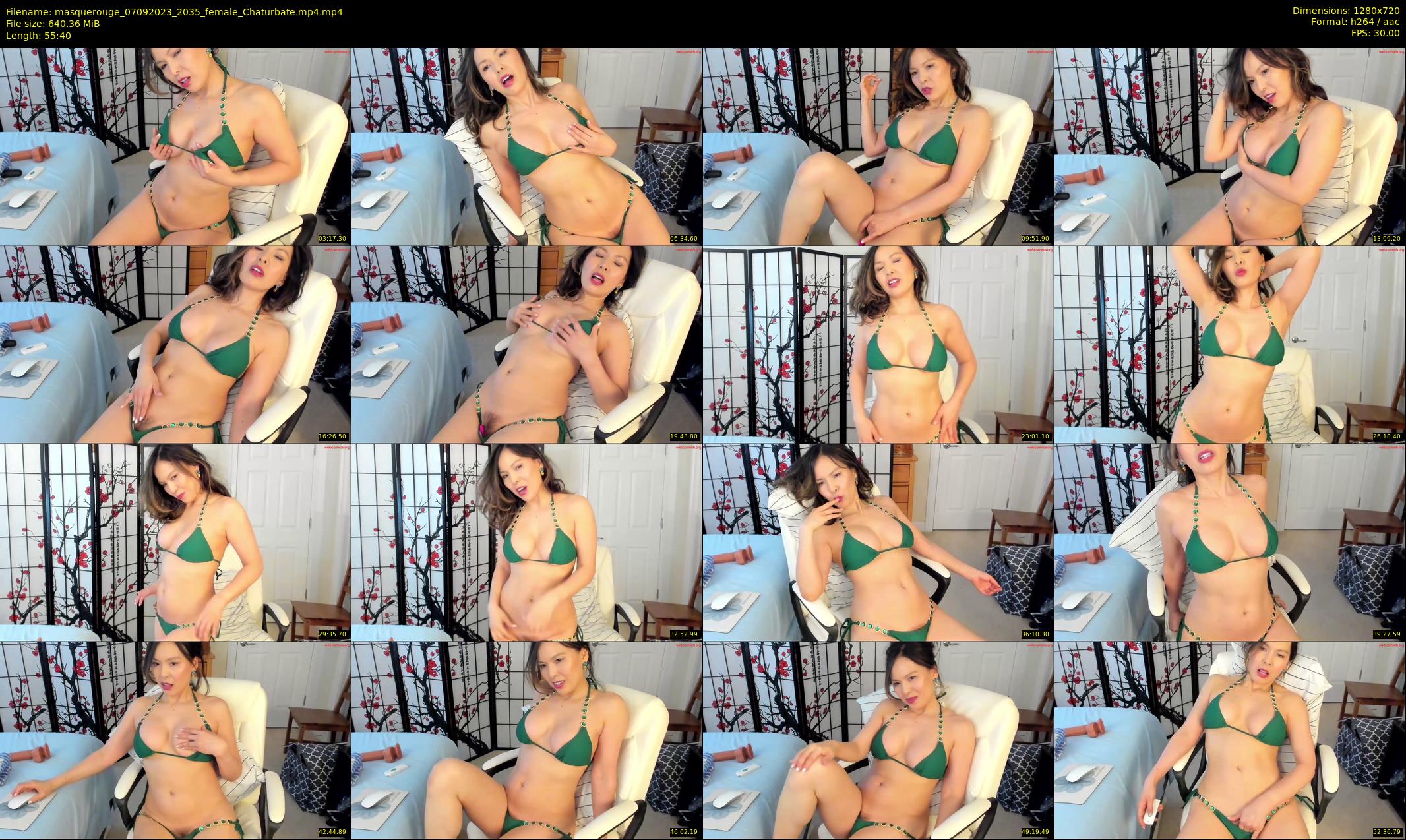 masquerouge — 56 minute Chaturbate female cam show recording, 720p, Sep 7, 2023