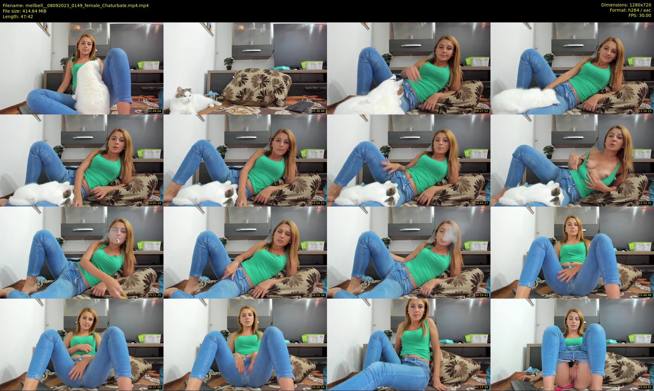 mellbell_ — 48 minute Chaturbate female cam show recording, 720p, Sep 8, 2023