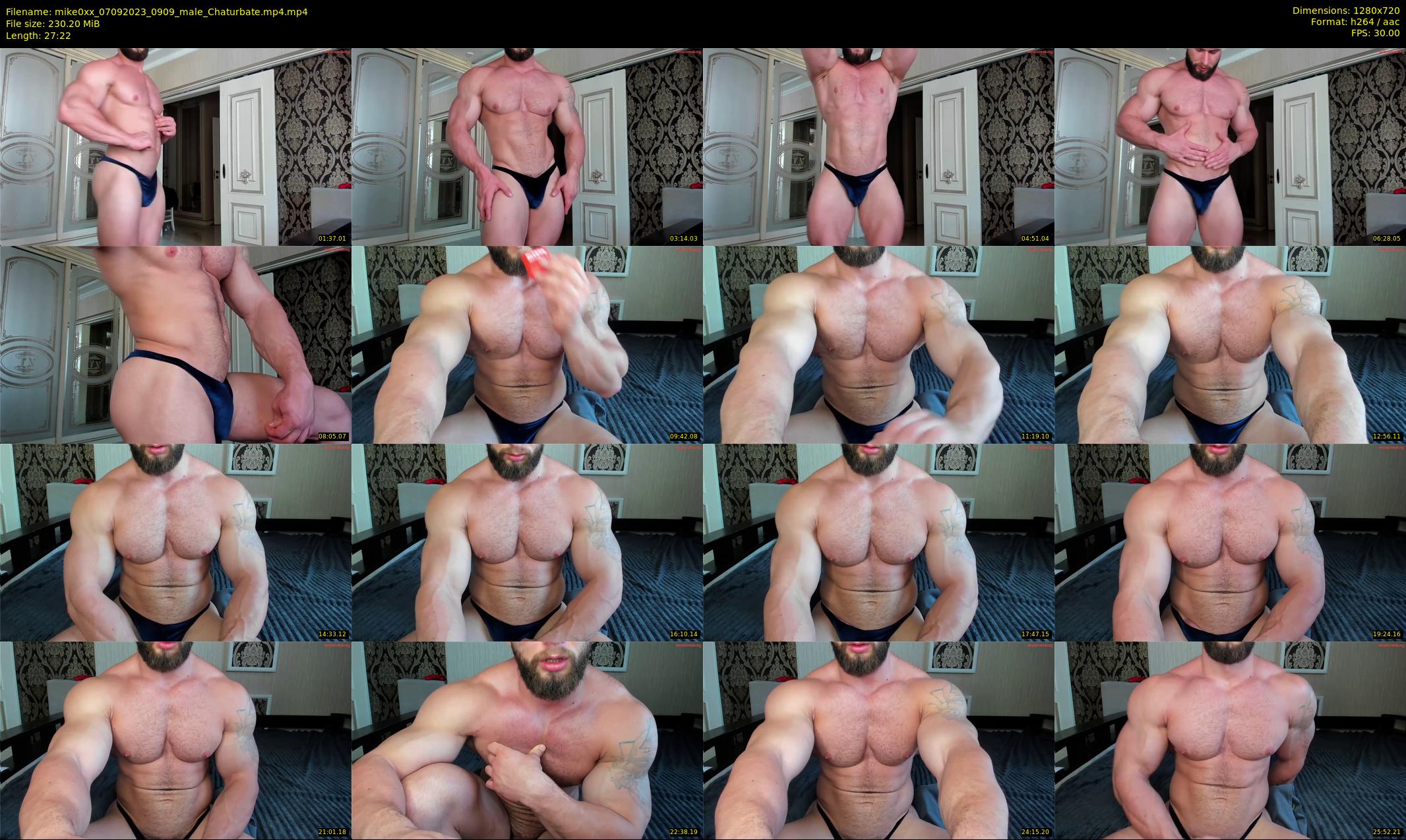 mike0xx — 28 minute Chaturbate male cam show recording, 720p, Sep 7, 2023