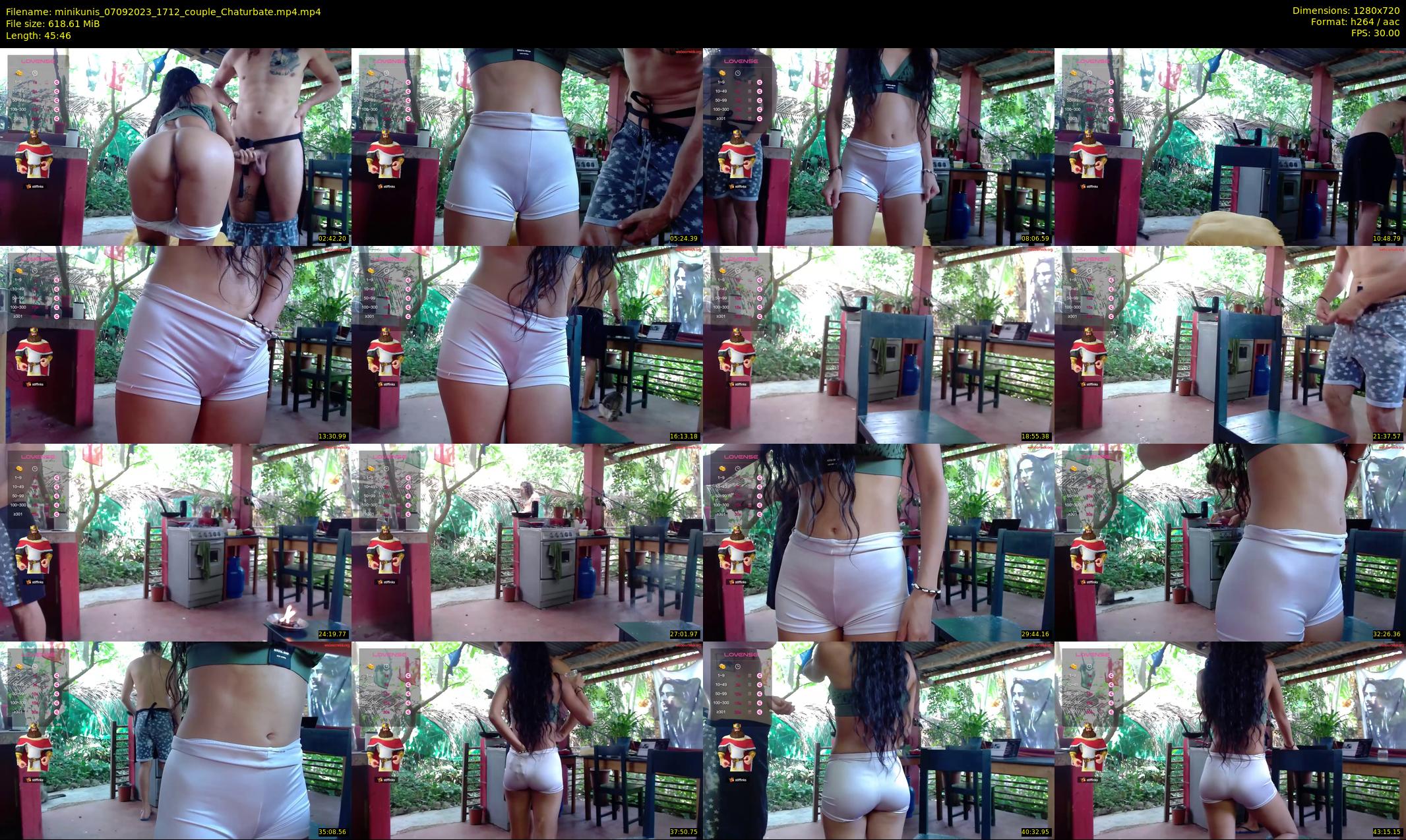 minikunis — 46 minute Chaturbate couple cam show recording, 720p, Sep 7, 2023