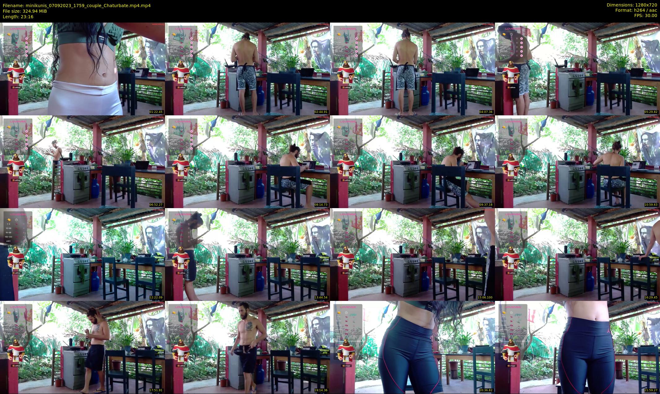 minikunis — 24 minute Chaturbate couple cam show recording, 720p, Sep 7, 2023