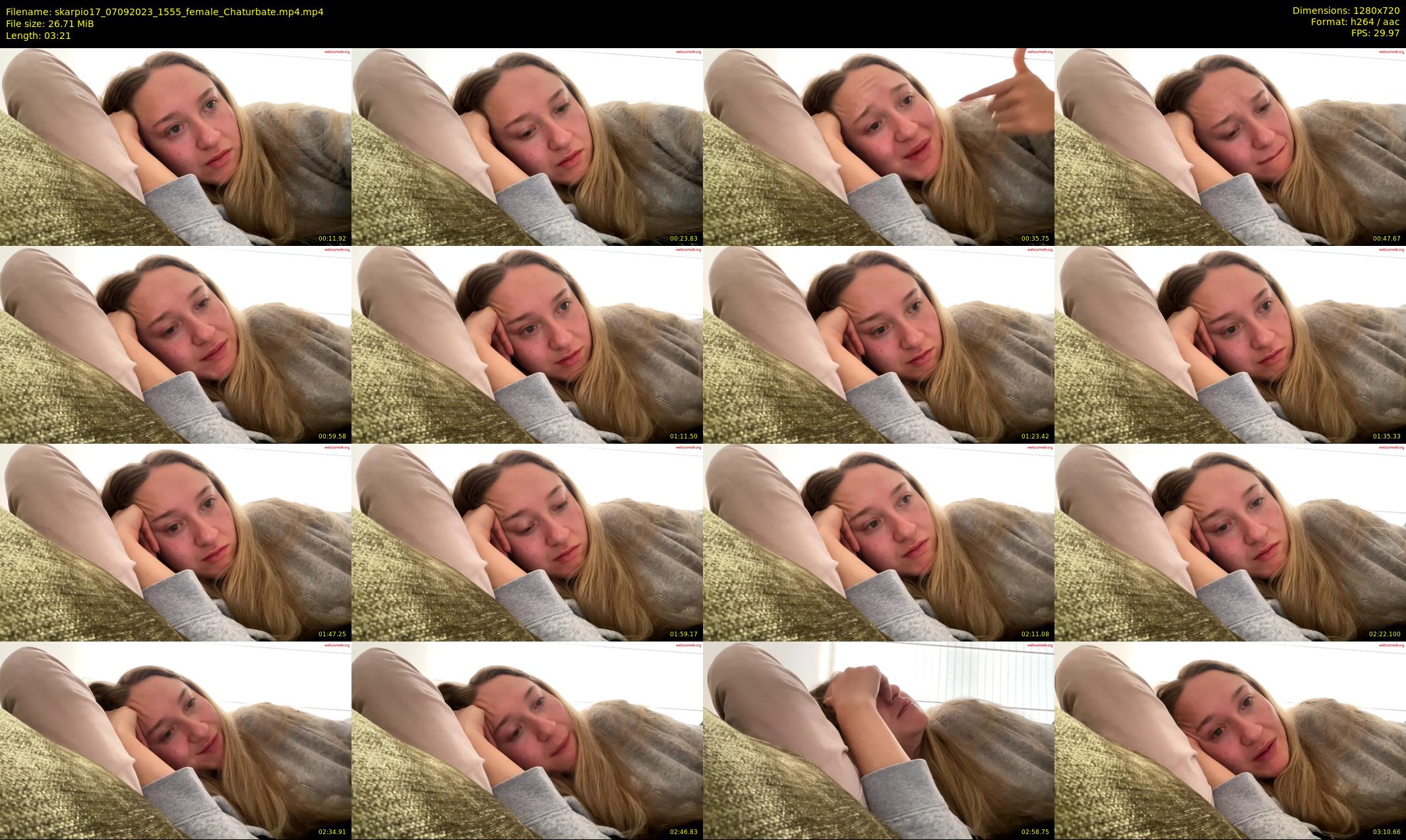 skarpio17 — 4 minute Chaturbate female cam show recording, 720p, Sep 7, 2023