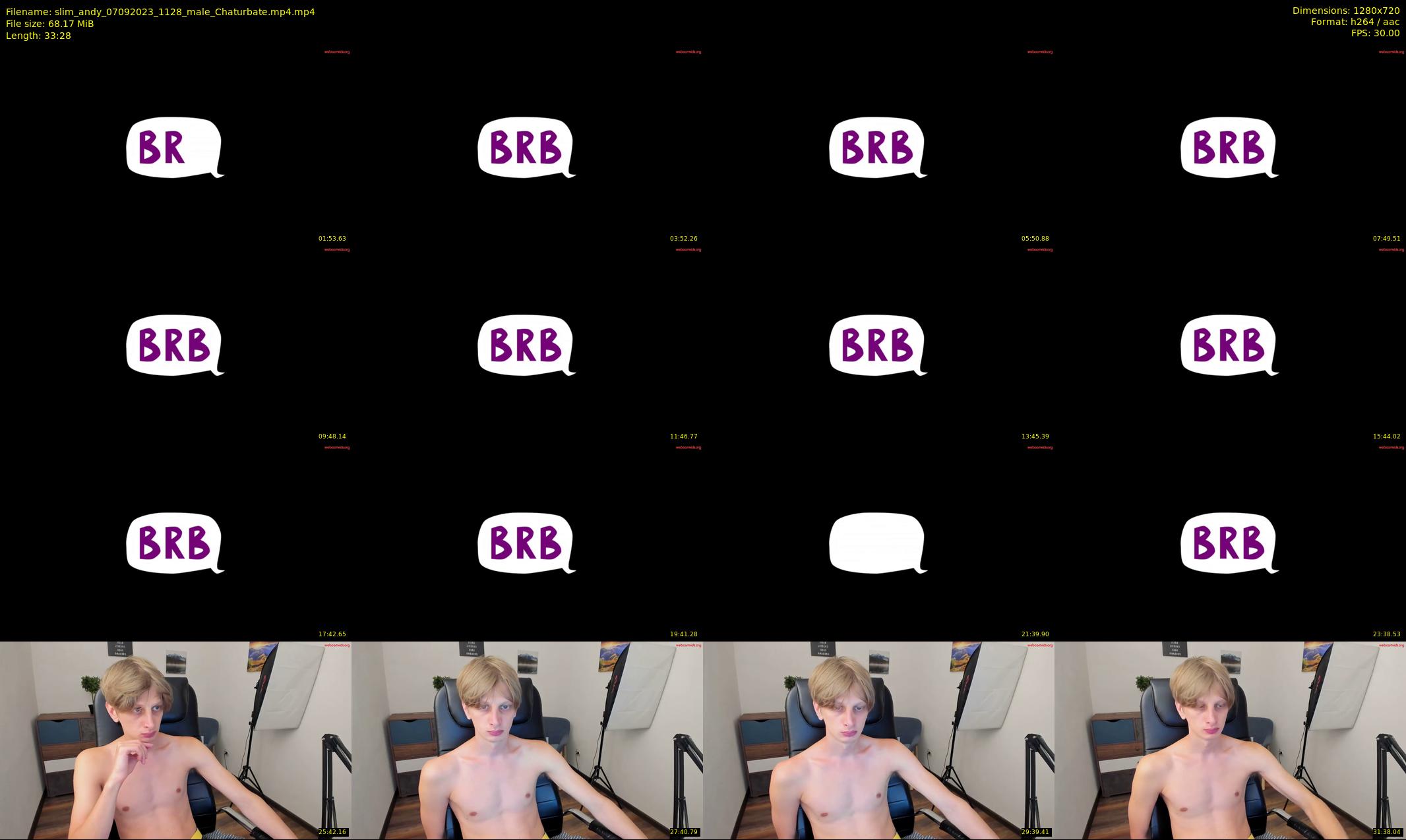slim_andy — 34 minute Chaturbate male cam show recording, 720p, Sep 7, 2023