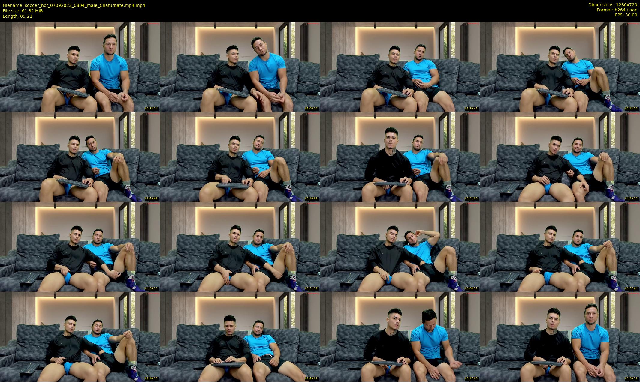 soccer_hot — 10 minute Chaturbate male cam show recording, 720p, Sep 7, 2023