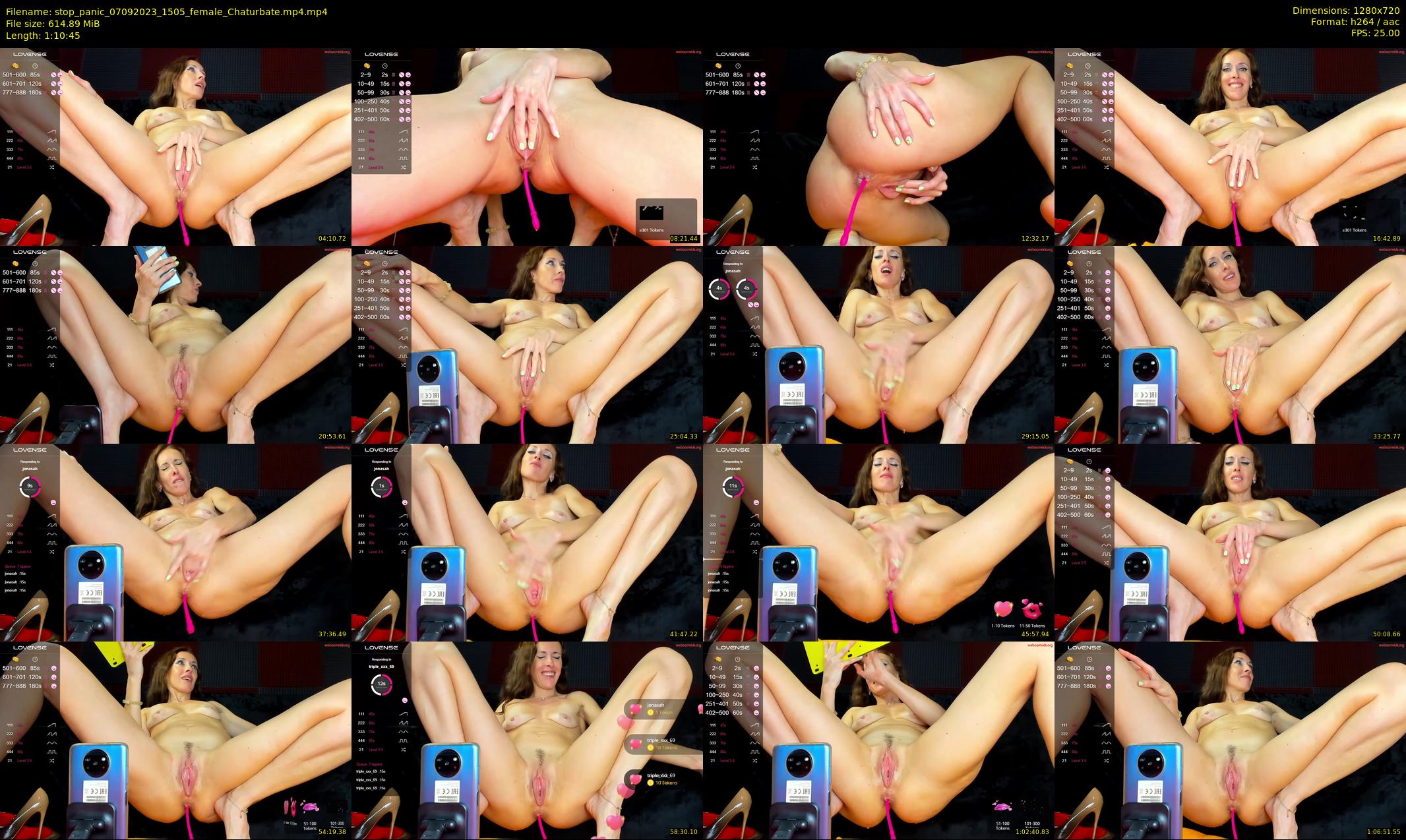 stop_panic — 71 minute Chaturbate female cam show recording, 720p, Sep 7, 2023