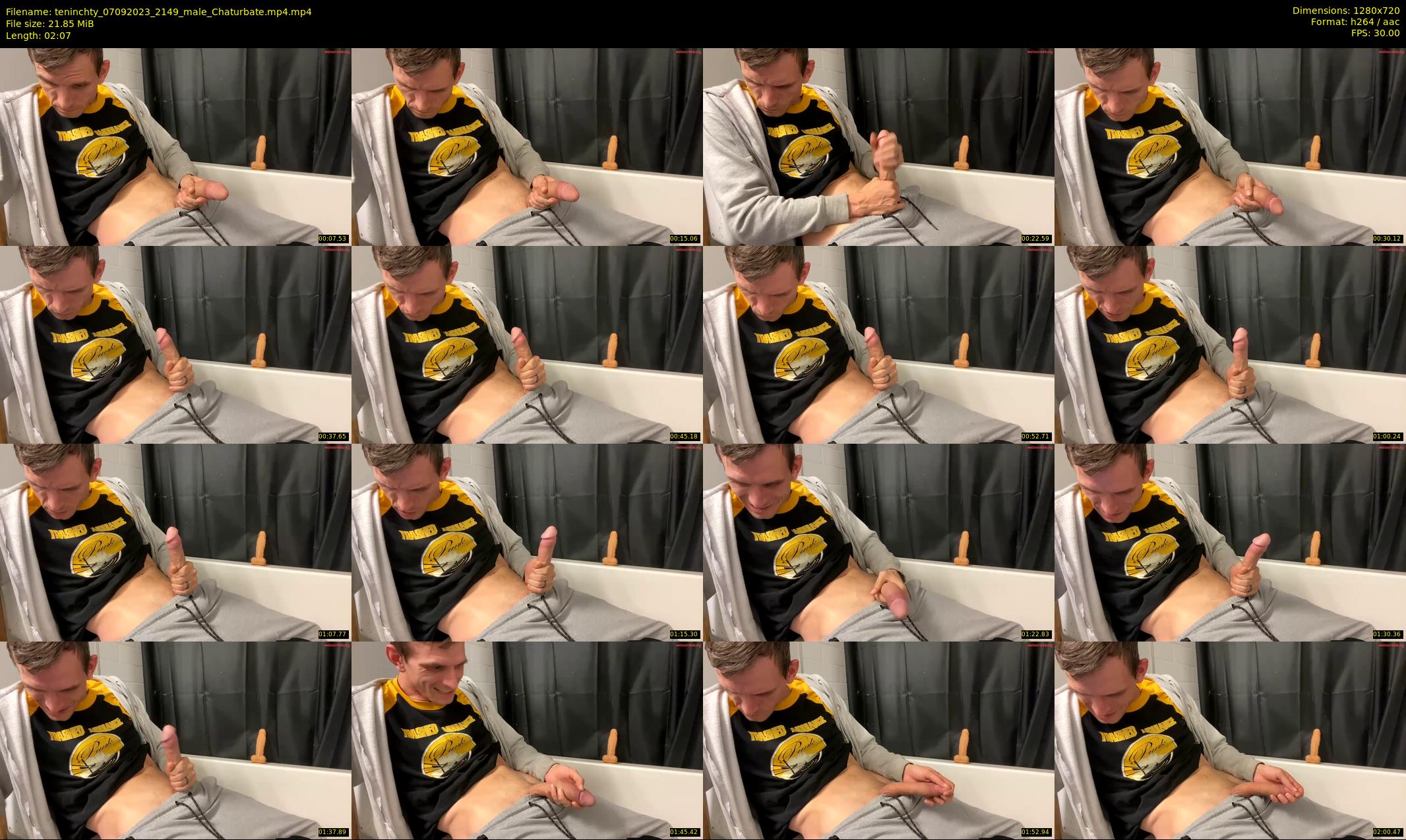teninchty — 3 minute Chaturbate male cam show recording, 720p, Sep 7, 2023