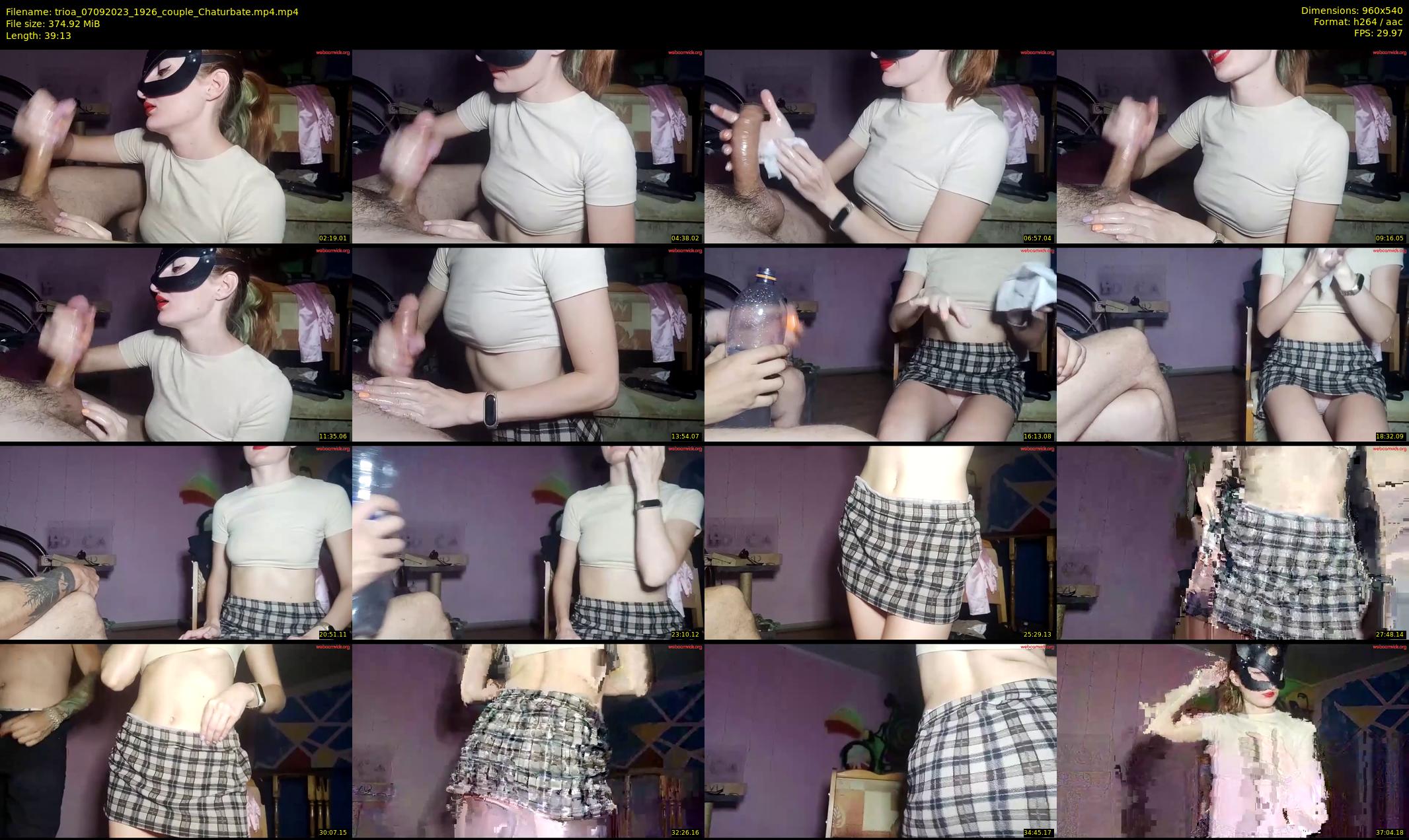 trioa — 40 minute Chaturbate couple cam show recording, 480p, Sep 7, 2023