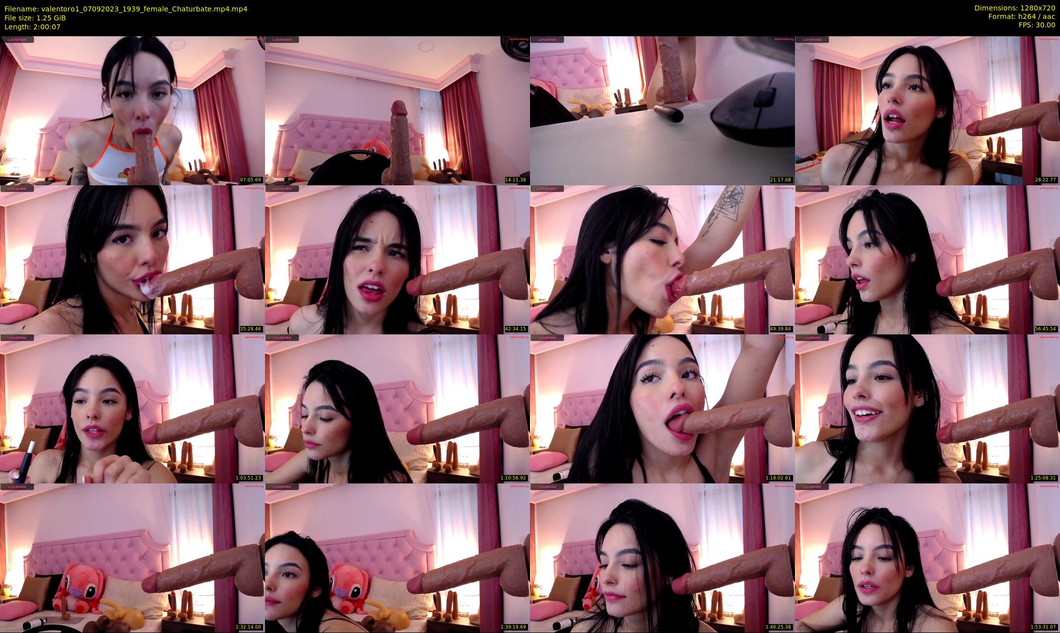 valentoro1 — 121 minute Chaturbate female cam show recording, 720p, Sep 7, 2023