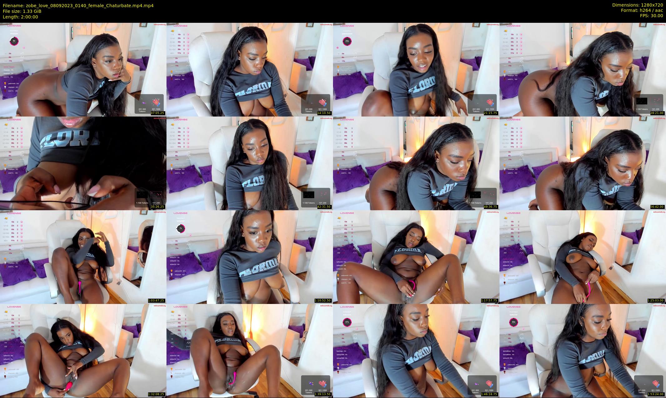 zobe_love — 120 minute Chaturbate female cam show recording, 720p, Sep 8, 2023