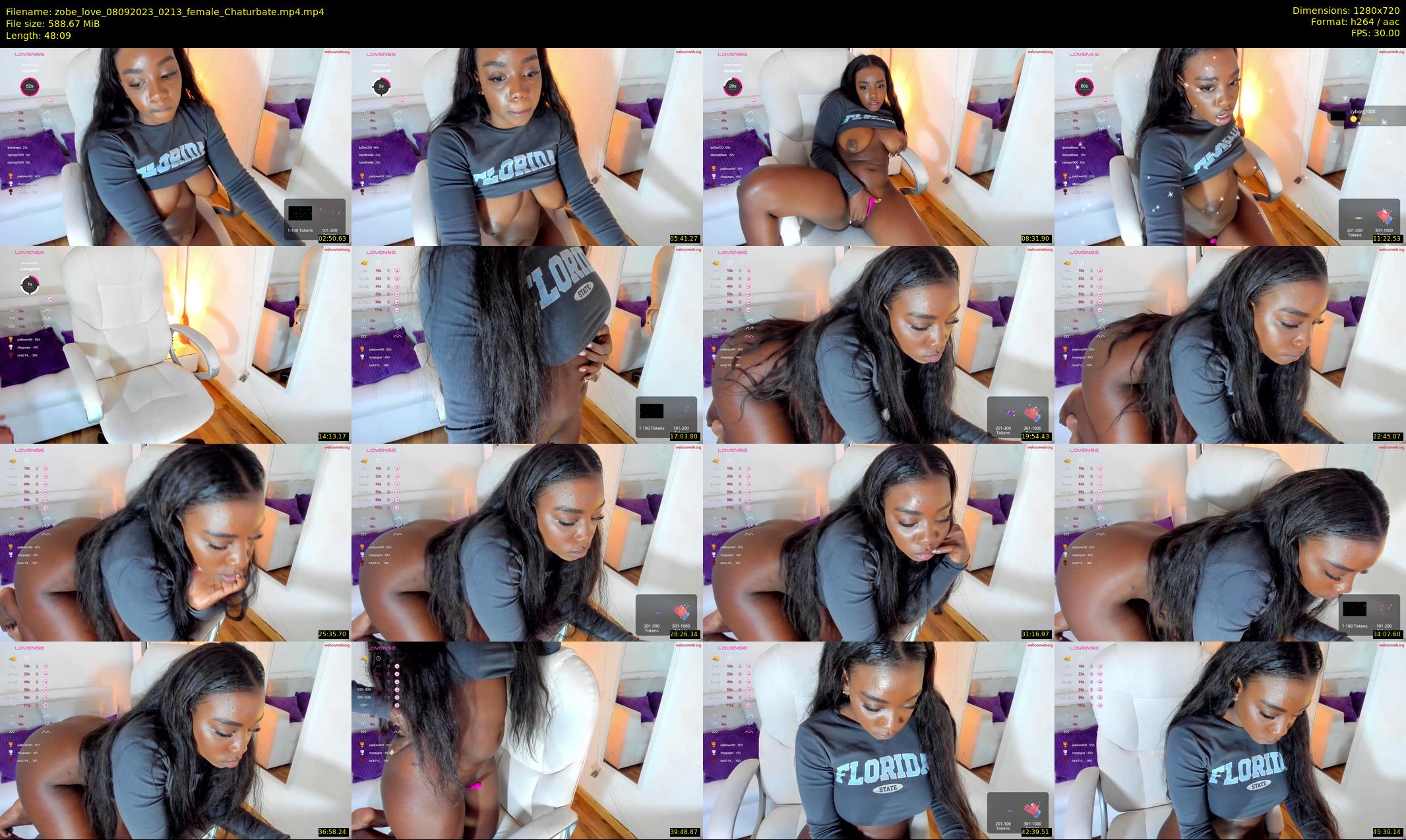 zobe_love — 49 minute Chaturbate female cam show recording, 720p, Sep 8, 2023
