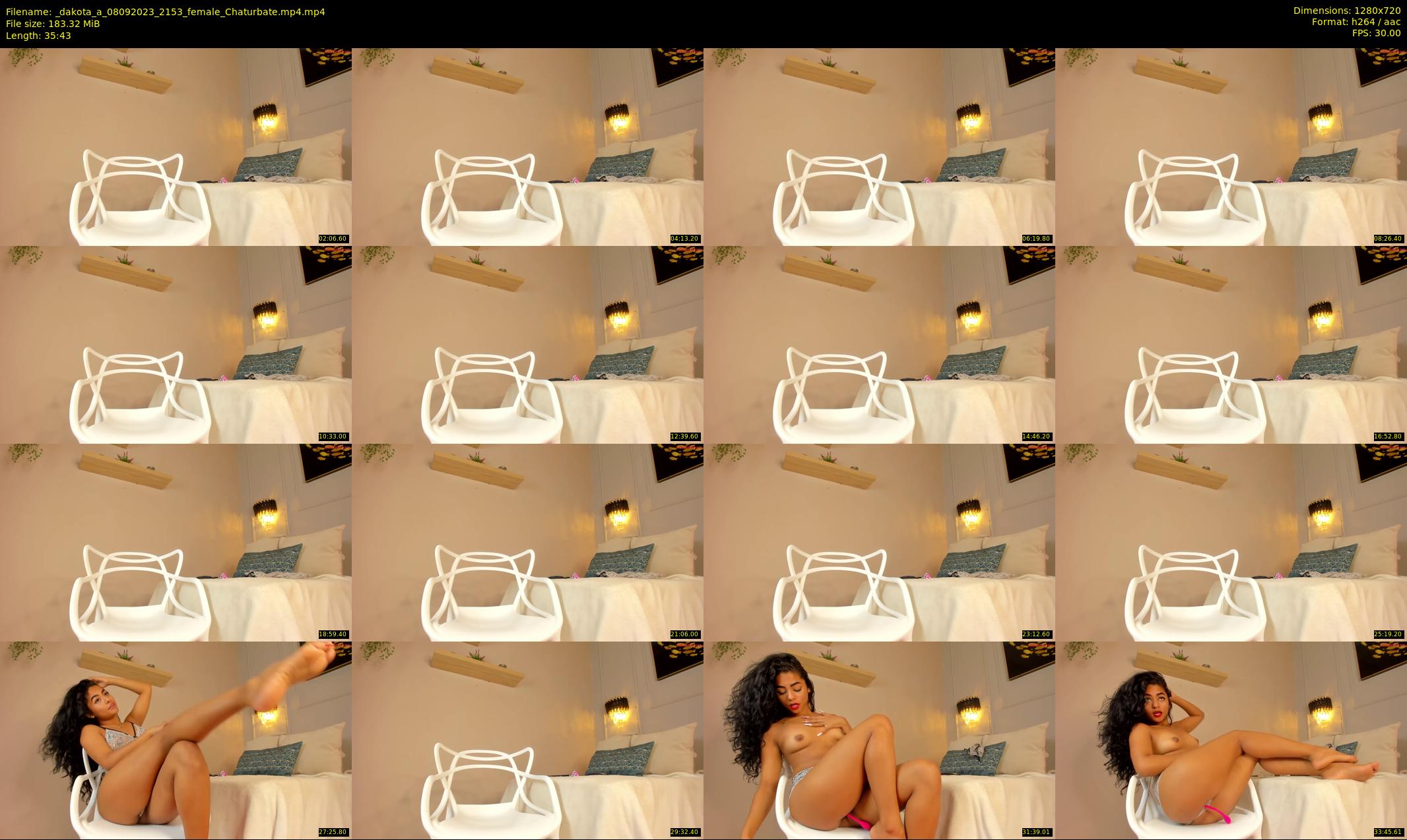 _dakota_a — 36 minute Chaturbate female cam show recording, 720p, Sep 8, 2023