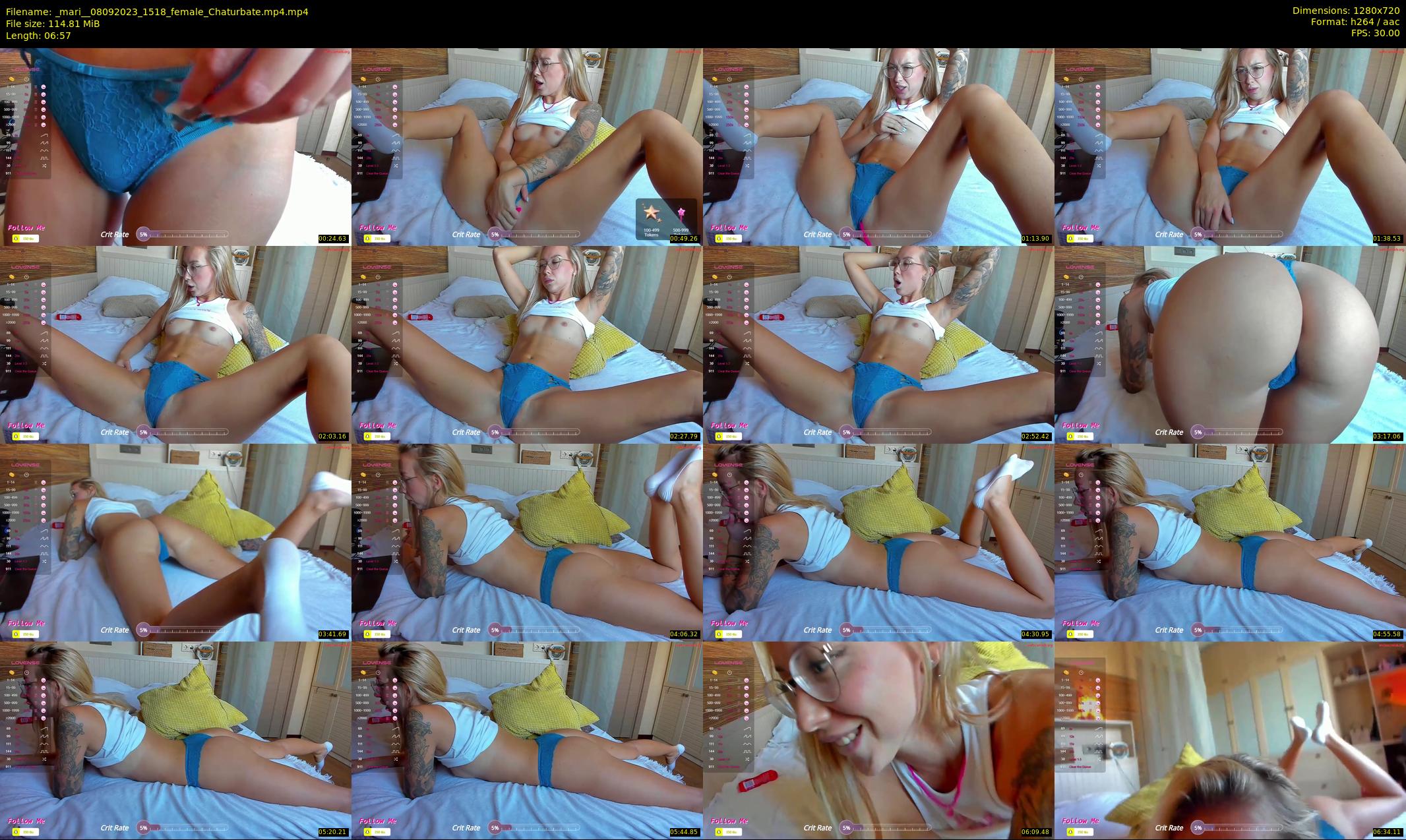 _mari_ — 7 minute Chaturbate female cam show recording, 720p, Sep 8, 2023