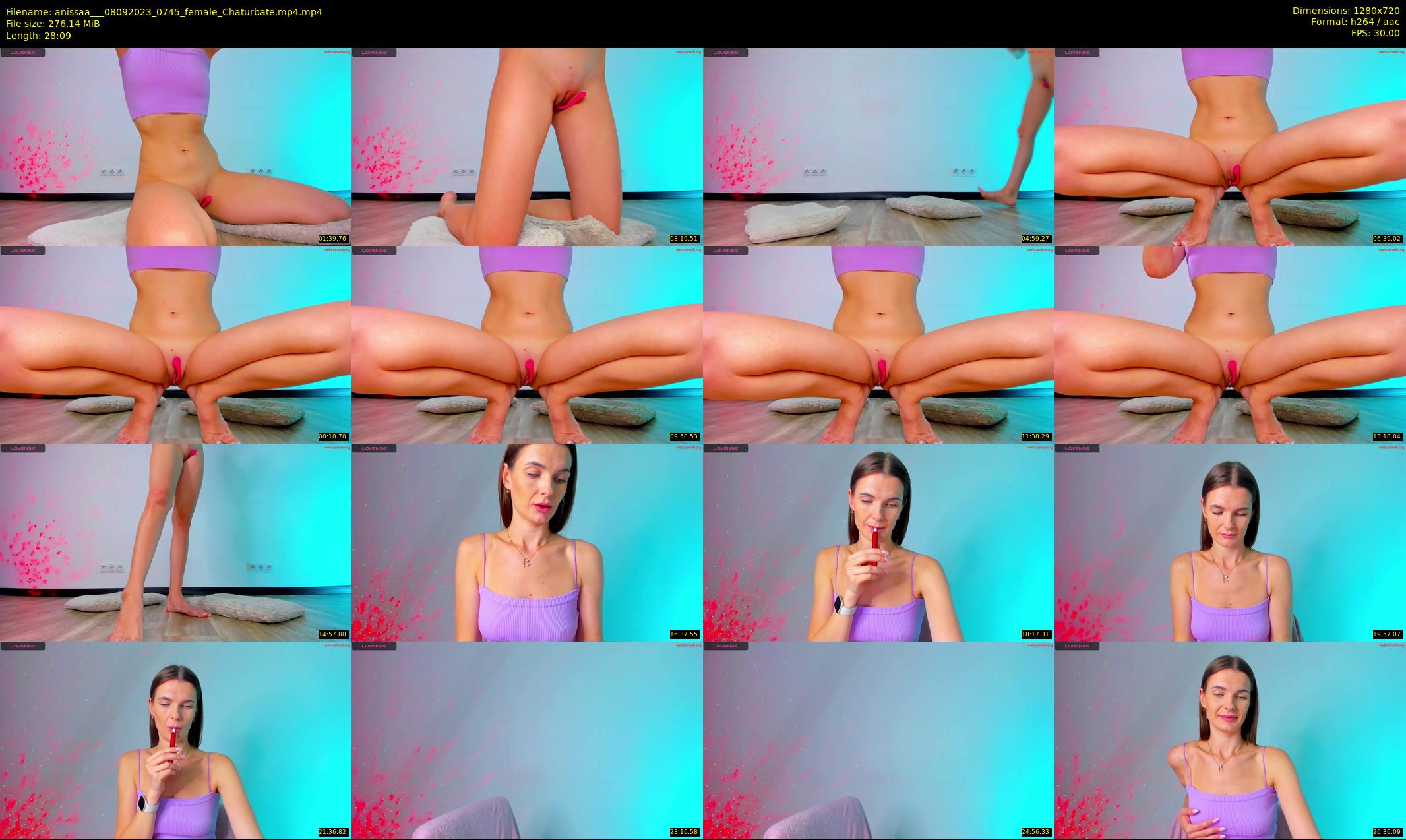 anissaa__ — 29 minute Chaturbate female cam show recording, 720p, Sep 8, 2023