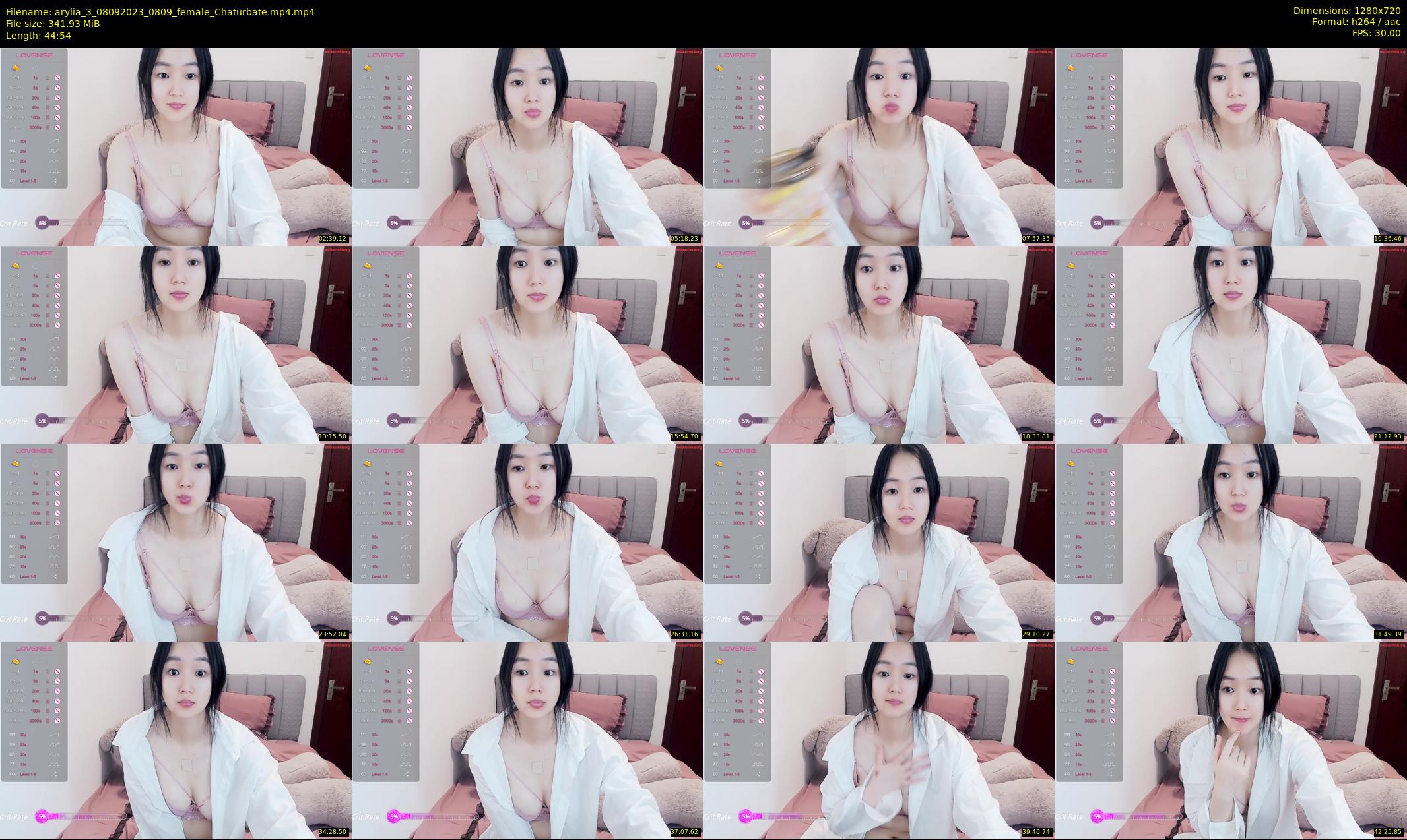 arylia_3 — 45 minute Chaturbate female cam show recording, 720p, Sep 8, 2023