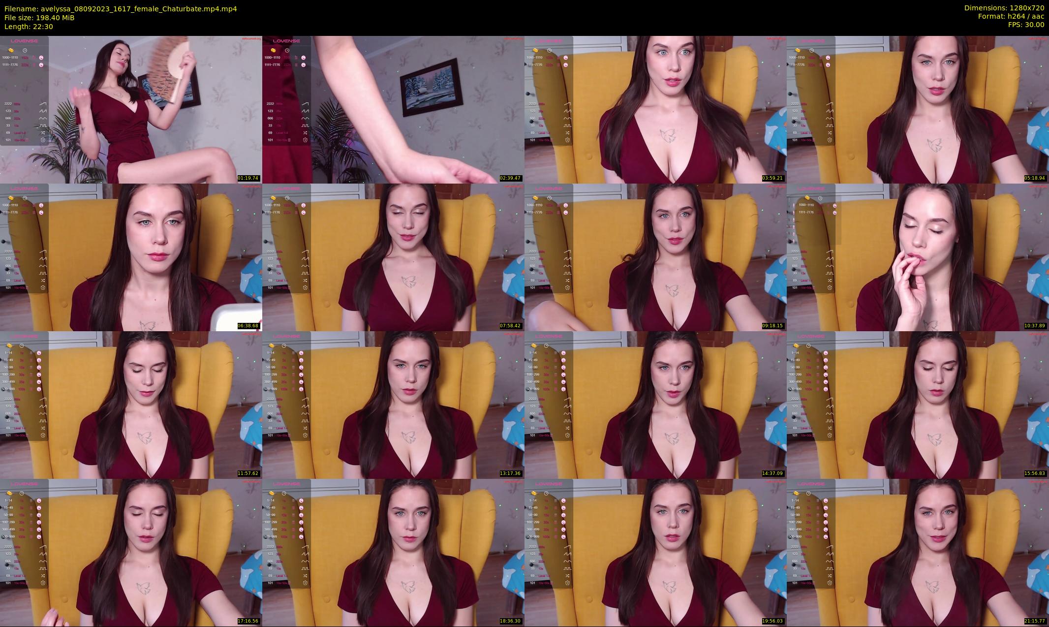 avelyssa — 23 minute Chaturbate female cam show recording, 720p, Sep 8, 2023