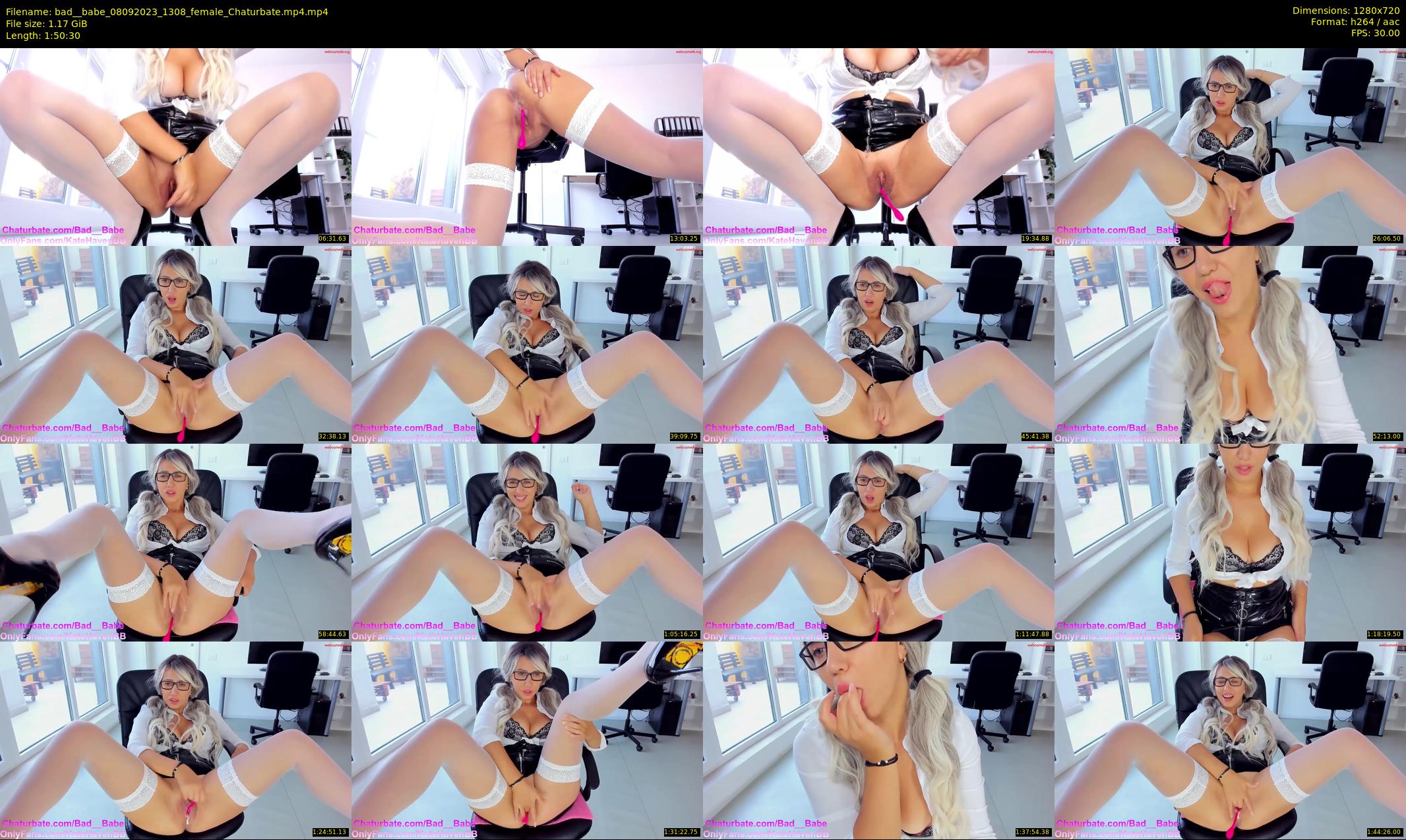 bad__babe — 111 minute Chaturbate female cam show recording, 720p, Sep 8, 2023